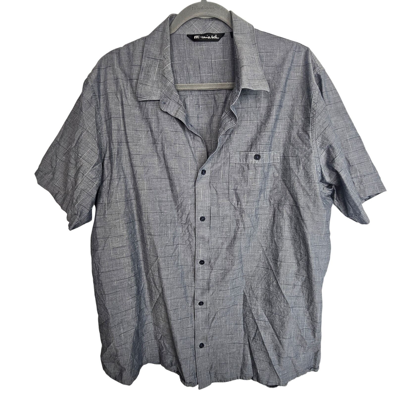 TravisMathew Travis Mathew Mens Button Shirt Size XXL Casual Classic Easy Size US XL / EU 56 / 4 - 1 Thumbnail