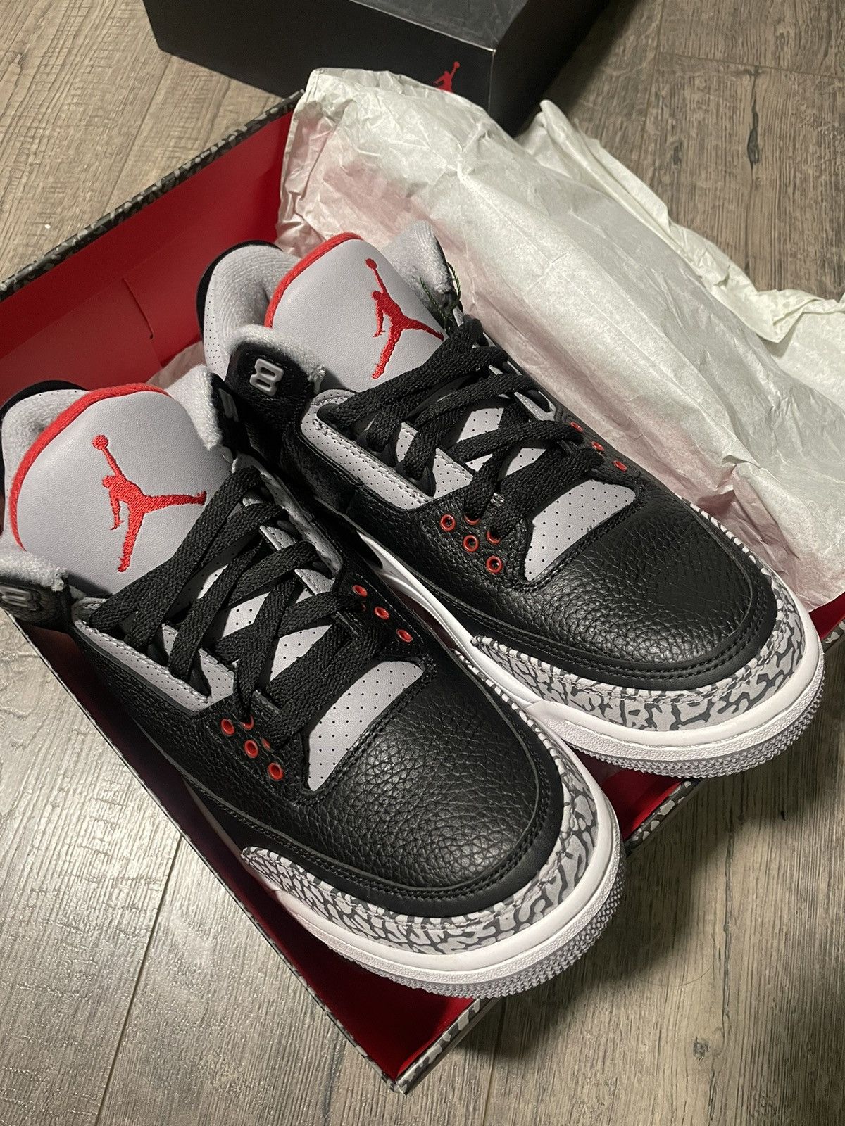 White Air Jordan Black Cement 2018 Nike Air Jordan Retro Black - Main Image