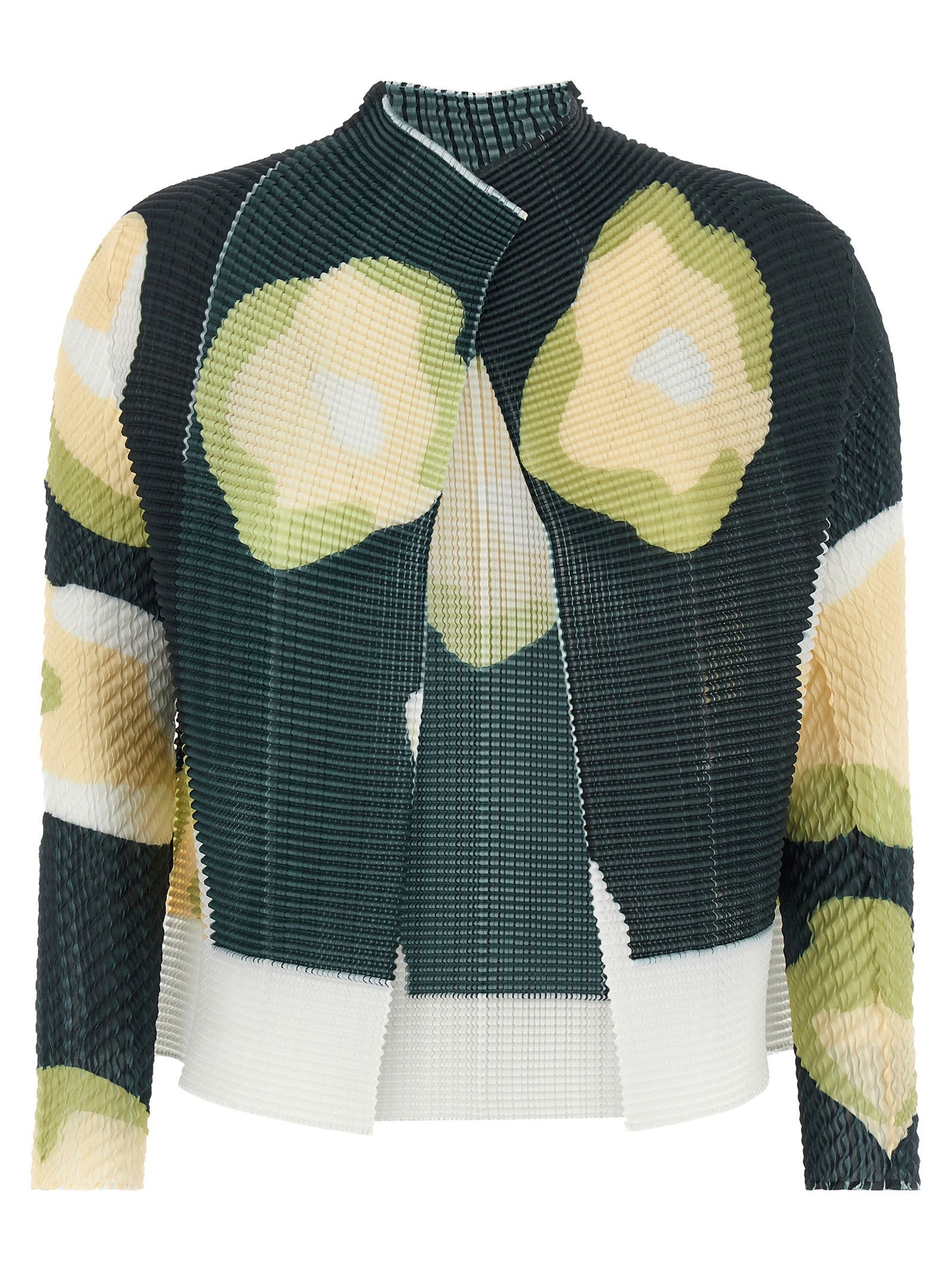 Issey Miyake 'Verve Pleats Top' cardigan Size M / US 6-8 / IT 42-44 - 1 Thumbnail