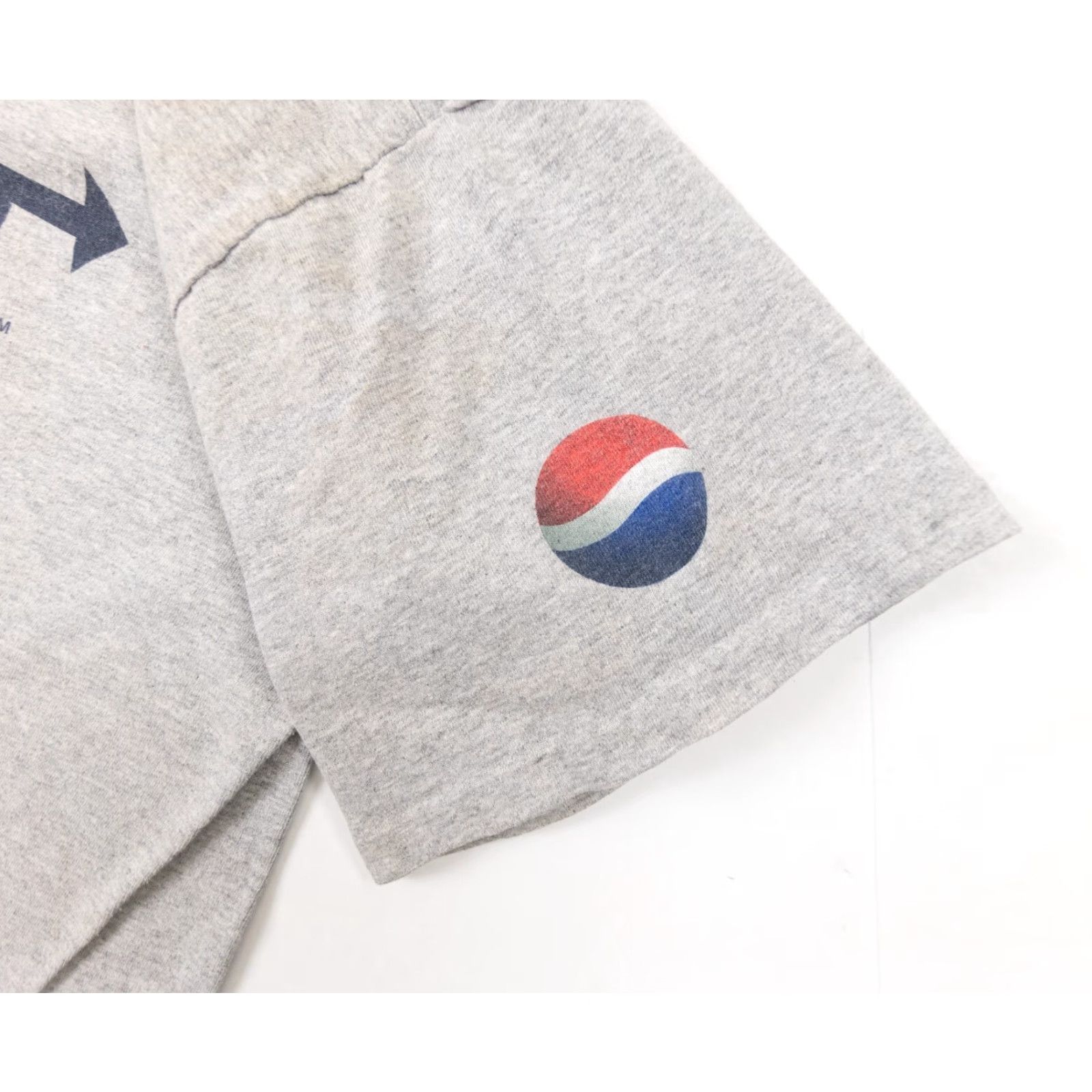NEXT VINTAGE Pepsi T-Shirt Adult XL Gray Short Sleeve 90s Single Stitch Mens Size US XL / EU 56 / 4 - 4 Thumbnail