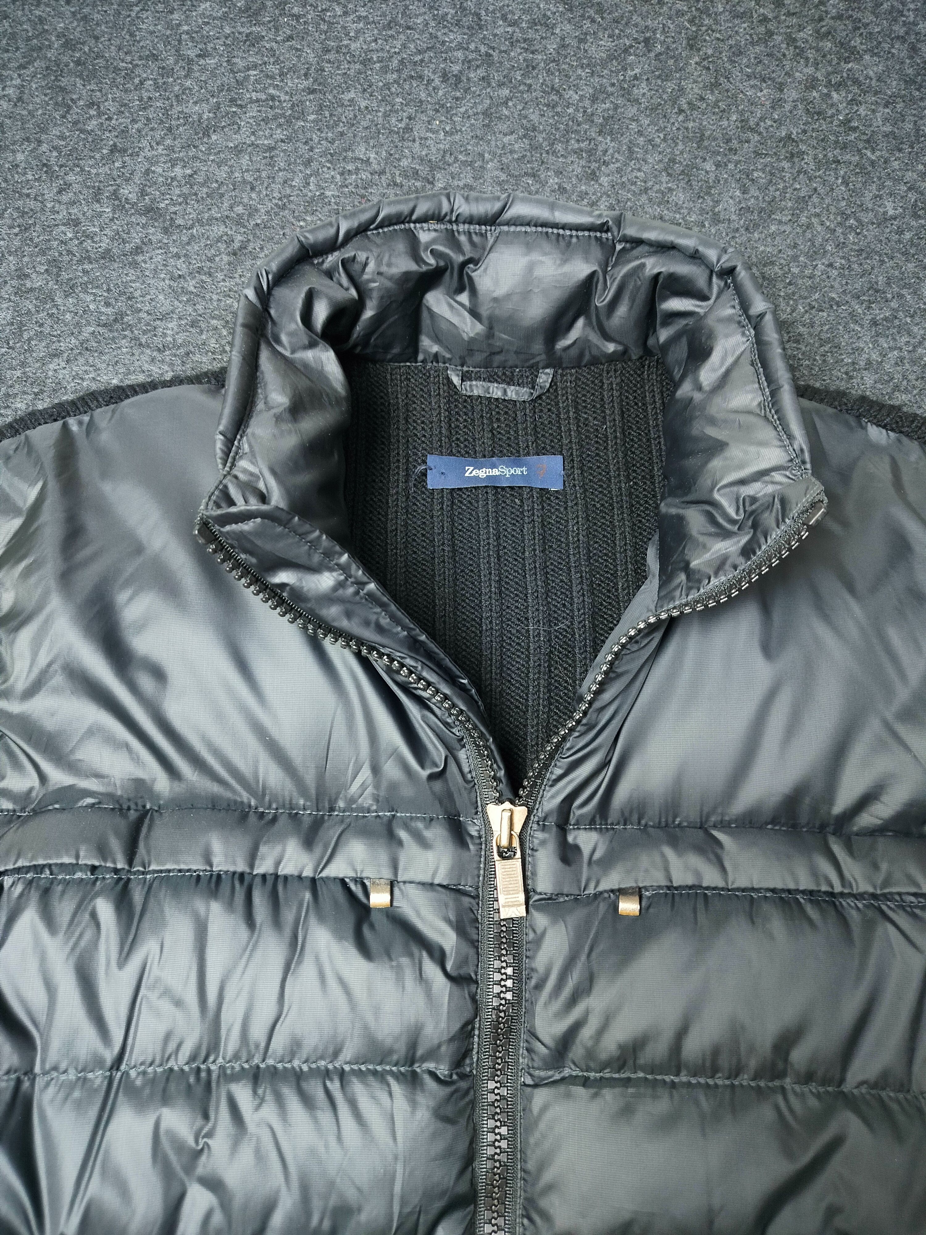 Ermenegildo Zegna Zegna Sport Lana Wool Knit Goose Down Padded Jacket Size US XL / EU 56 / 4 - 4 Thumbnail