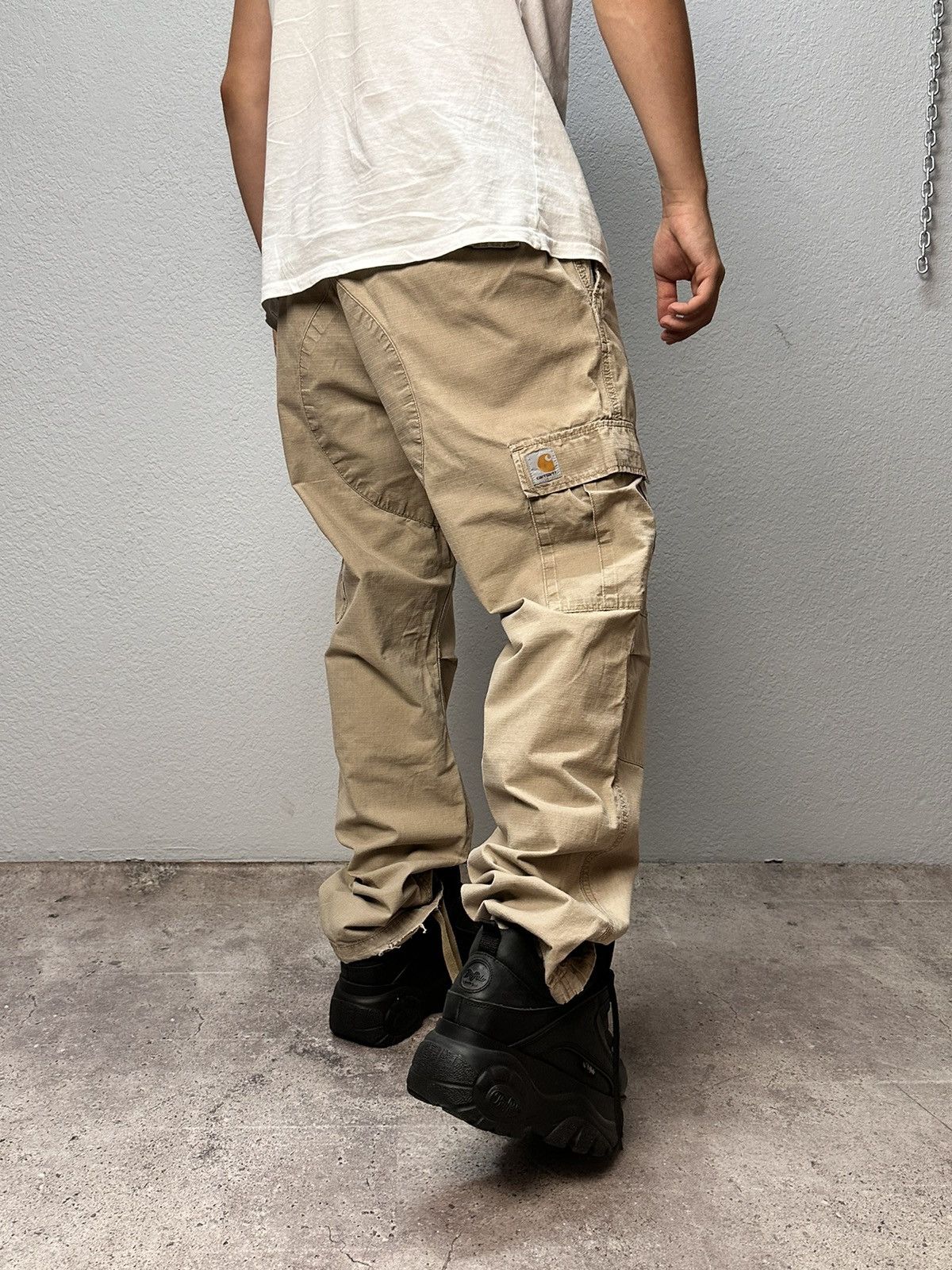 Carhartt Vintage Cargo Baggy Carhartt Wip Y2K double Knee SK8 USA Size US 32 / EU 48 - 1 Thumbnail