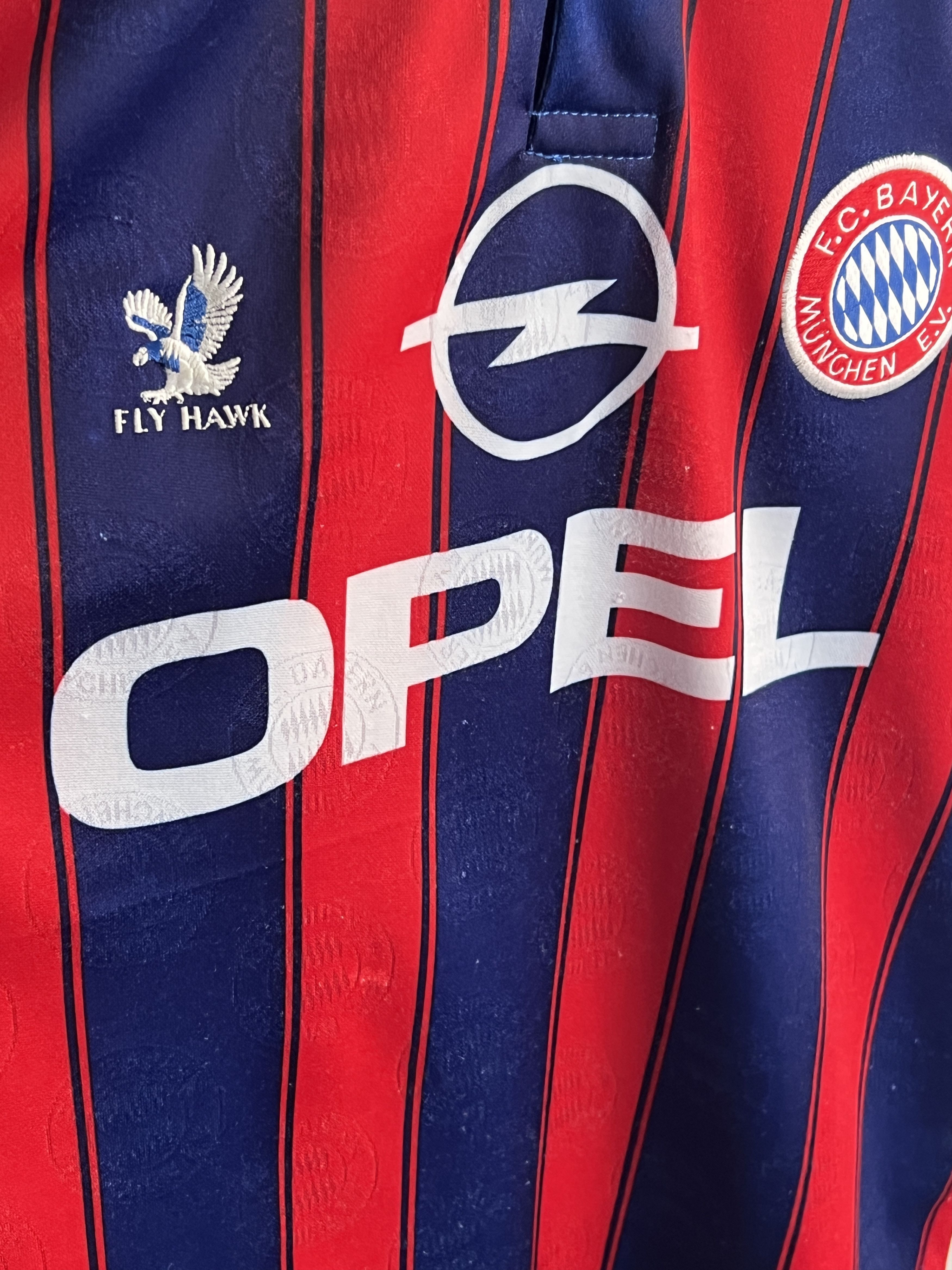 Vintage Soccer Jersey Bayern Munchen Opel 1997/98 Vintage Size US XS / EU 42 / 0 - 5 Thumbnail