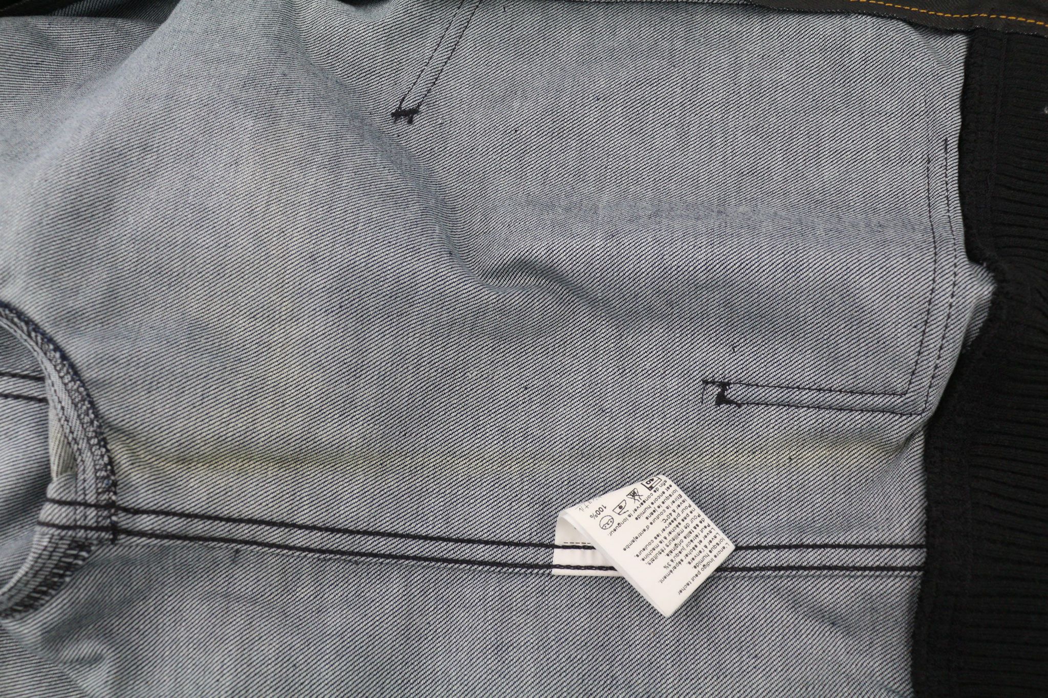 Nudie Jeans SEVERIN COATED DENIM M Black Cotton Zipped Jacket 81105 Size US M / EU 48-50 / 2 - 8 Thumbnail