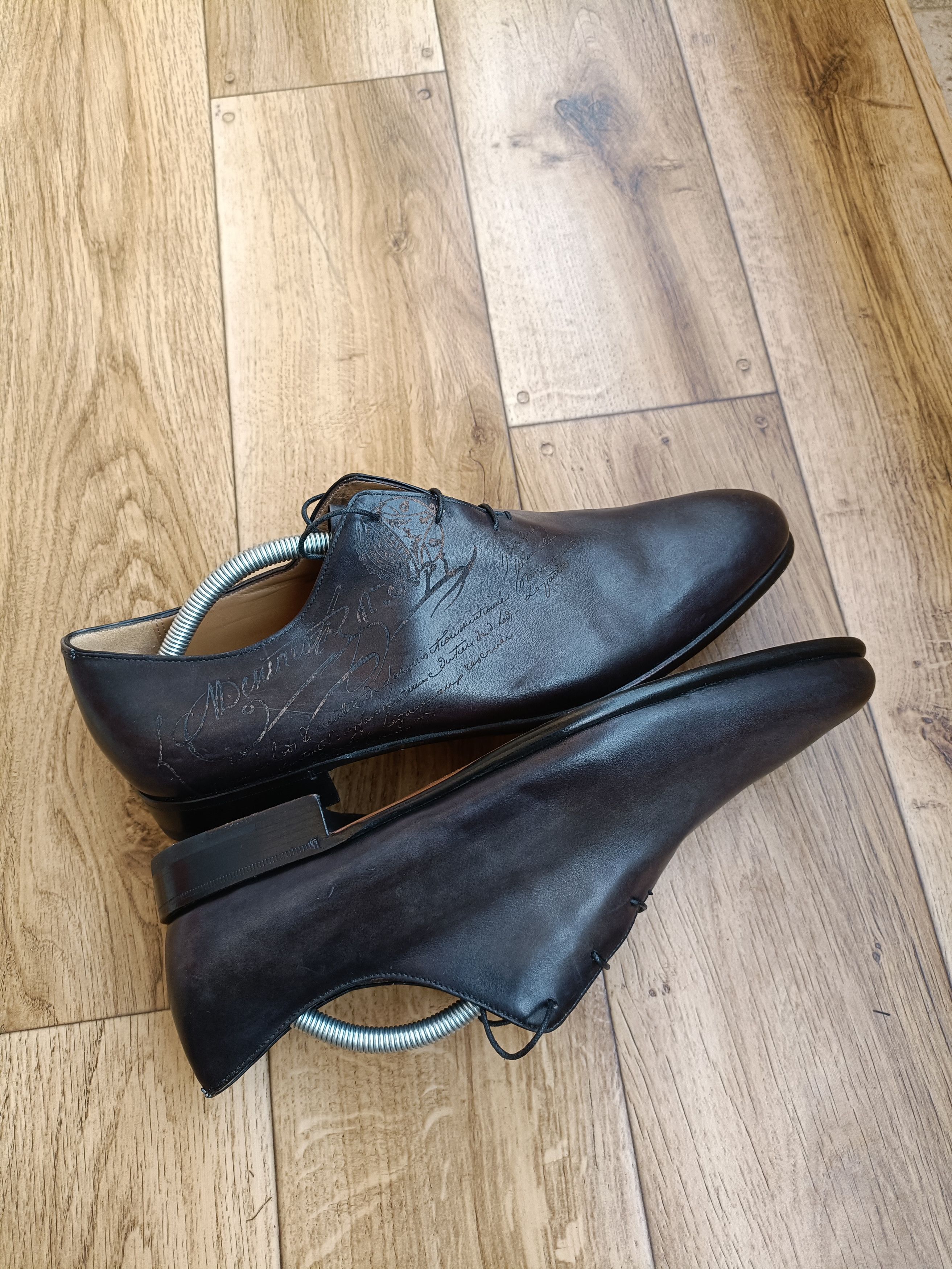 Berluti Berluti 1895 Scritto leather Lace Up Size US 9.5 / EU 42-43 - 7 Thumbnail