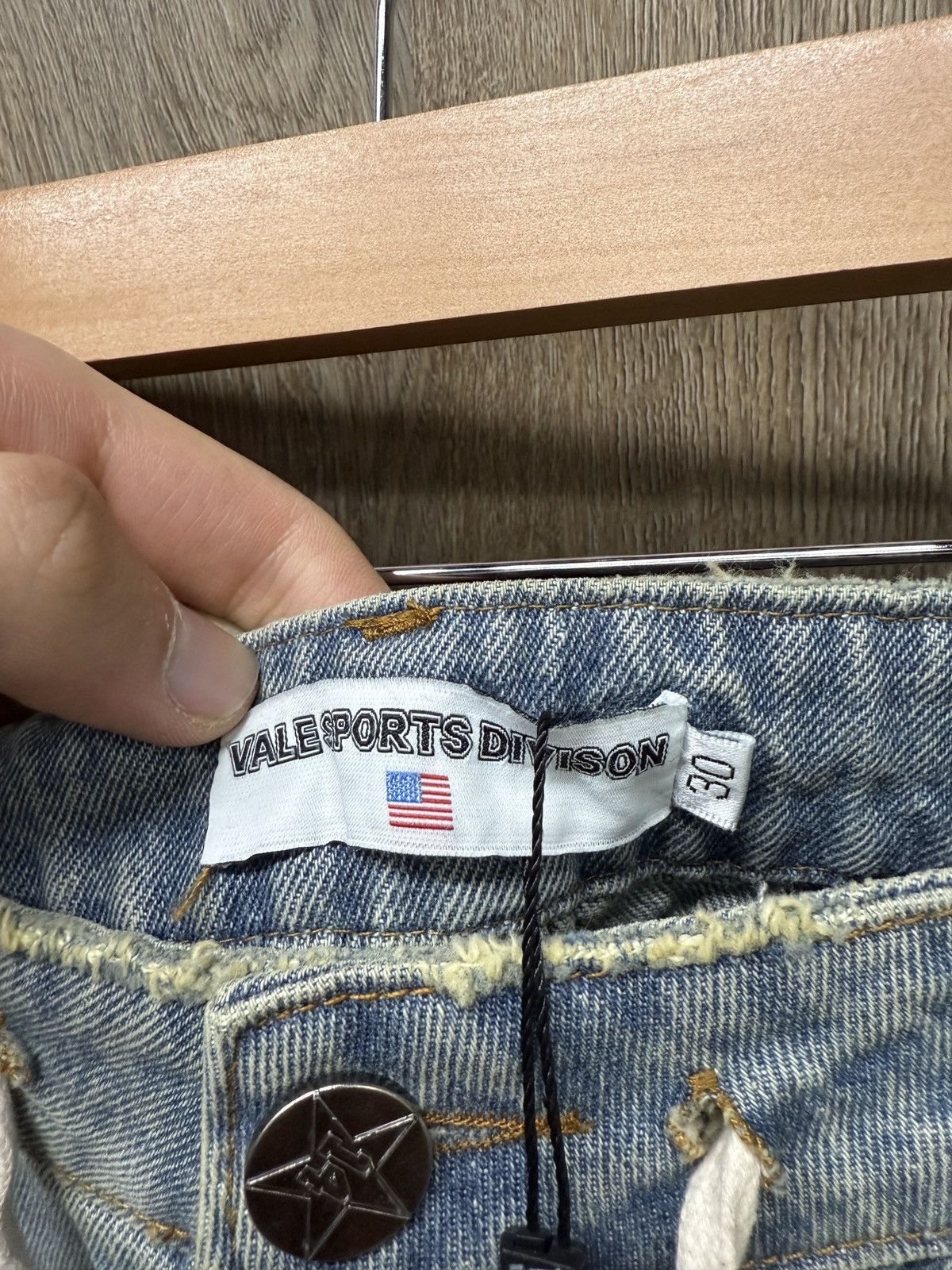 Vale Vale Rhinestone Jorts Size US 30 / EU 46 - 6 Thumbnail