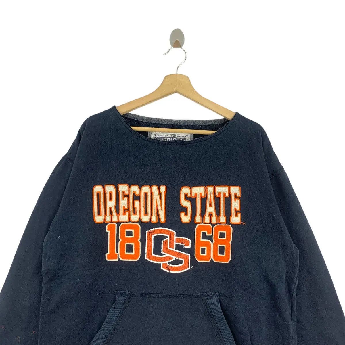 Vintage Vintage OREGON STATE UNIVERSITY Collegiate Sweatshirt Size L / US 10 / IT 46 - 2 Thumbnail