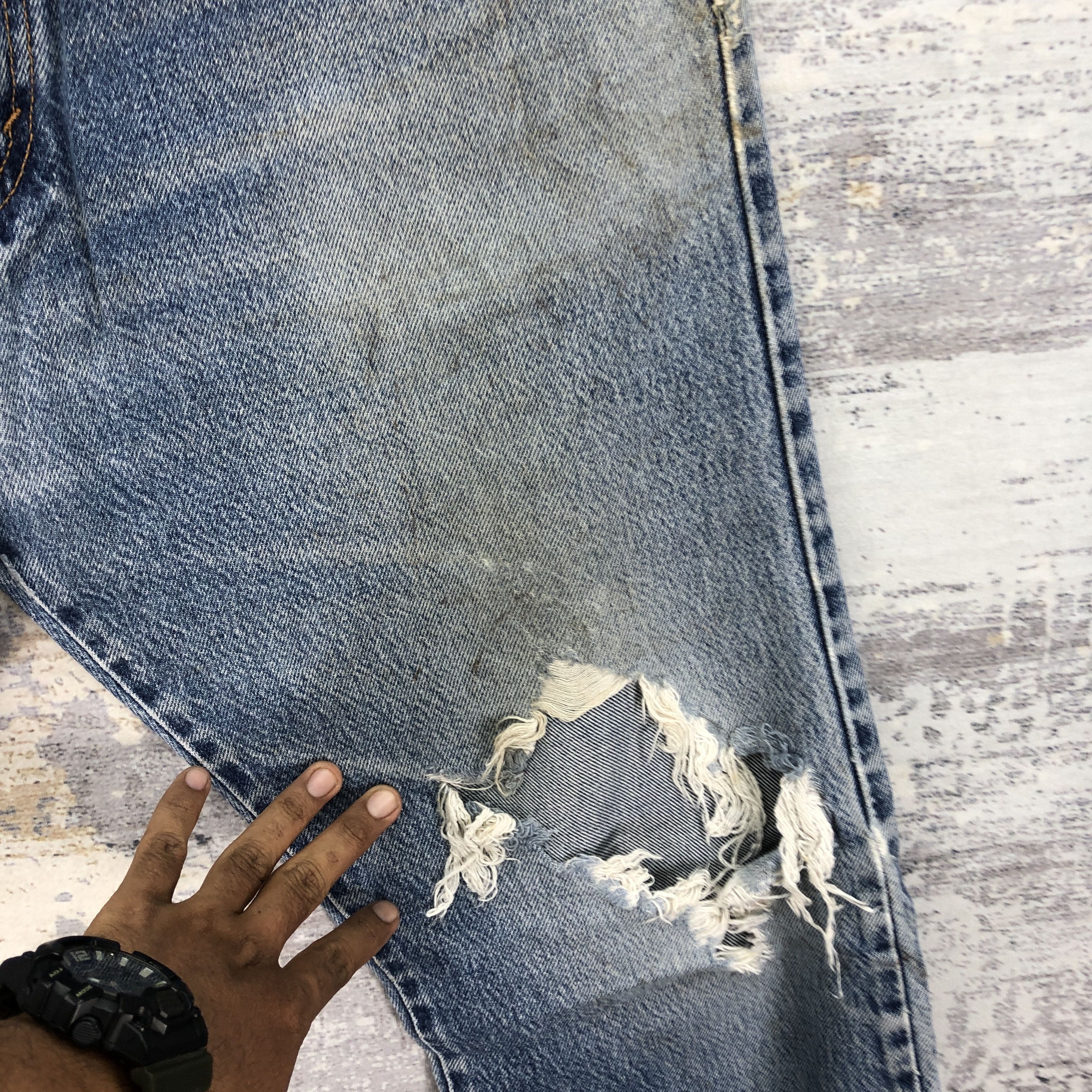 Levi's Vintage Y2K Levis Bootcut Flare Jeans Levi's Faded Denim Size US 34 / EU 50 - 11 Thumbnail