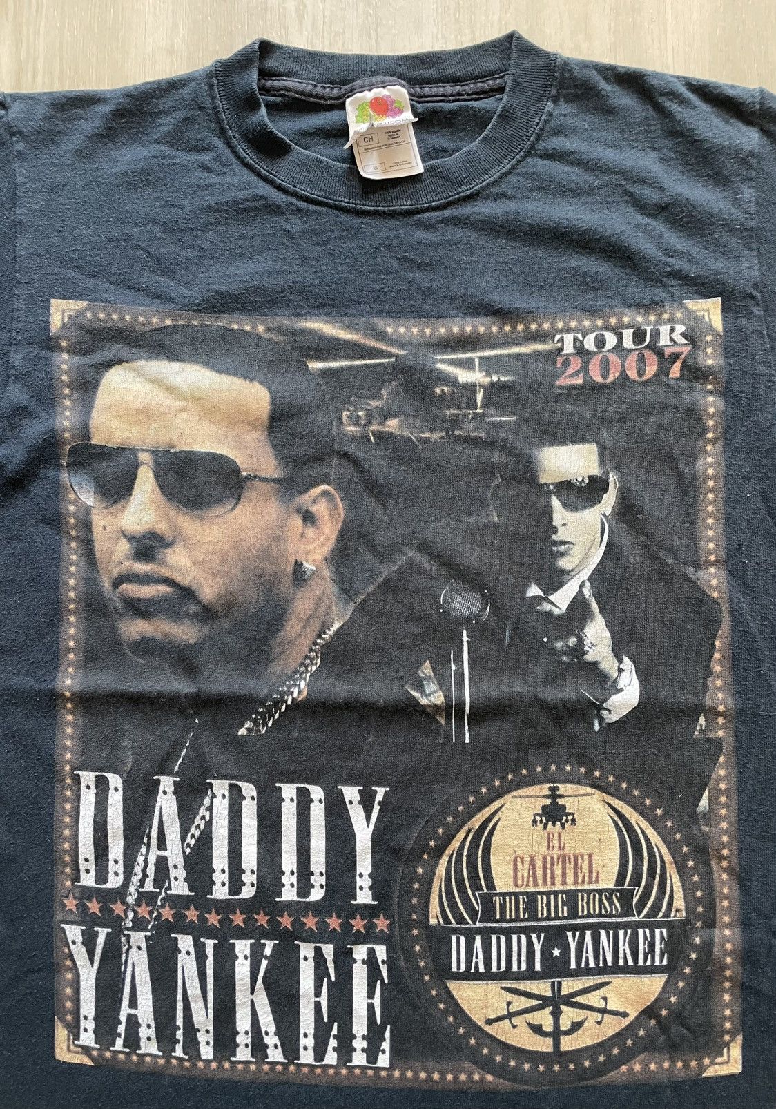 Vintage Vintage 2007 Daddy Yankee EL Cartel The Big Boss Tour Sz S Size US S / EU 44-46 / 1 - 1 Thumbnail