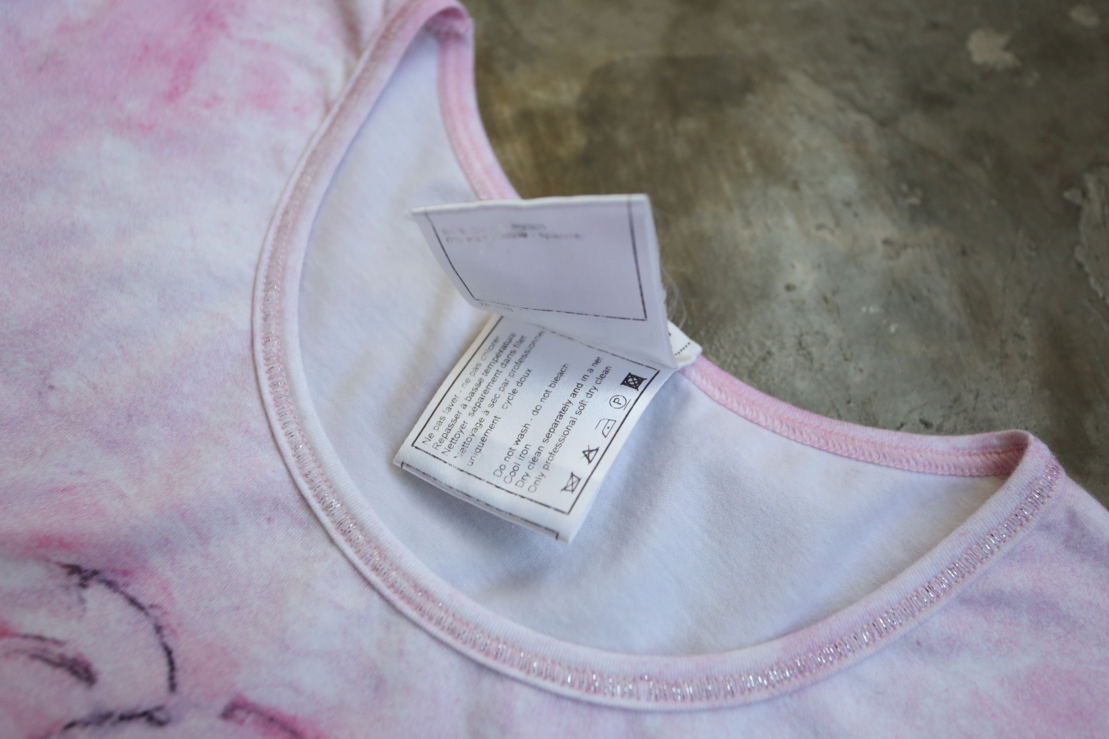 Chanel Chanel - Resort 2009 - Tie-Dye Logo Tee Size M / US 6-8 / IT 42-44 - 8 Thumbnail