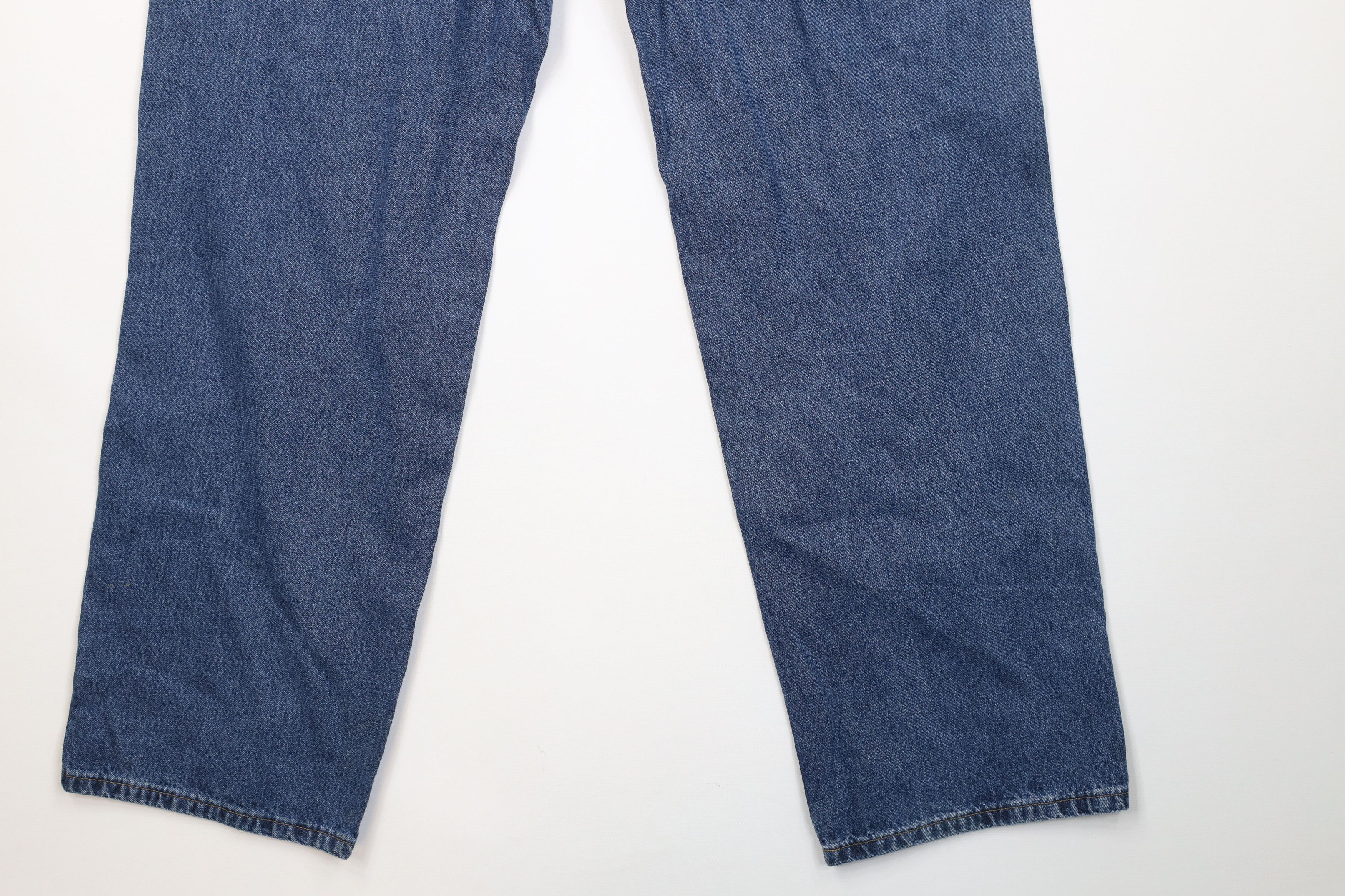 Carhartt Vintage Y2K Carhartt Loose Original Fit Wide Leg Denim Jeans Size US 34 / EU 50 - 16 Thumbnail