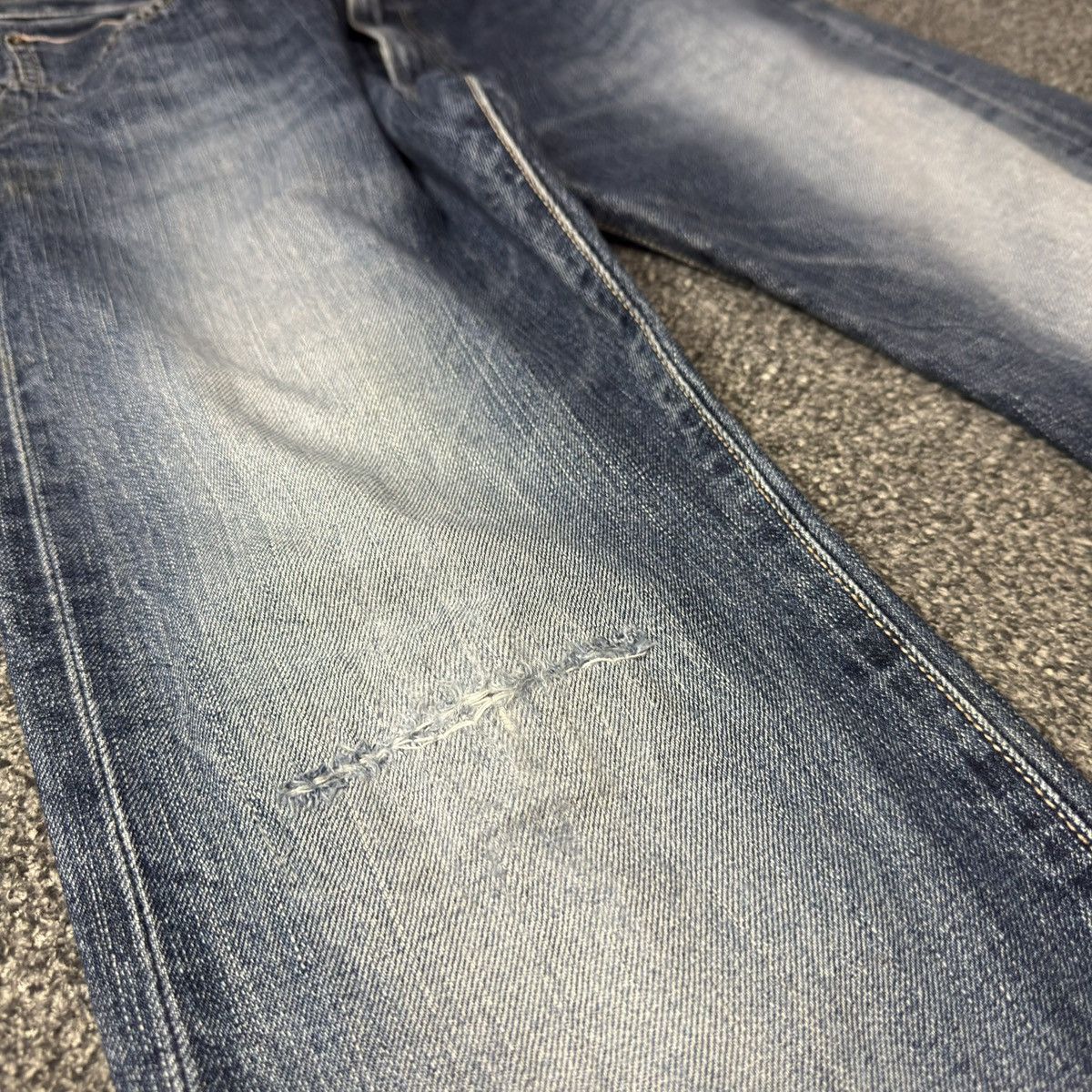 Kapital Archive Vintage Flared Japanese Selvedge Edwin 505s Redline Size US 31 - 6 Thumbnail