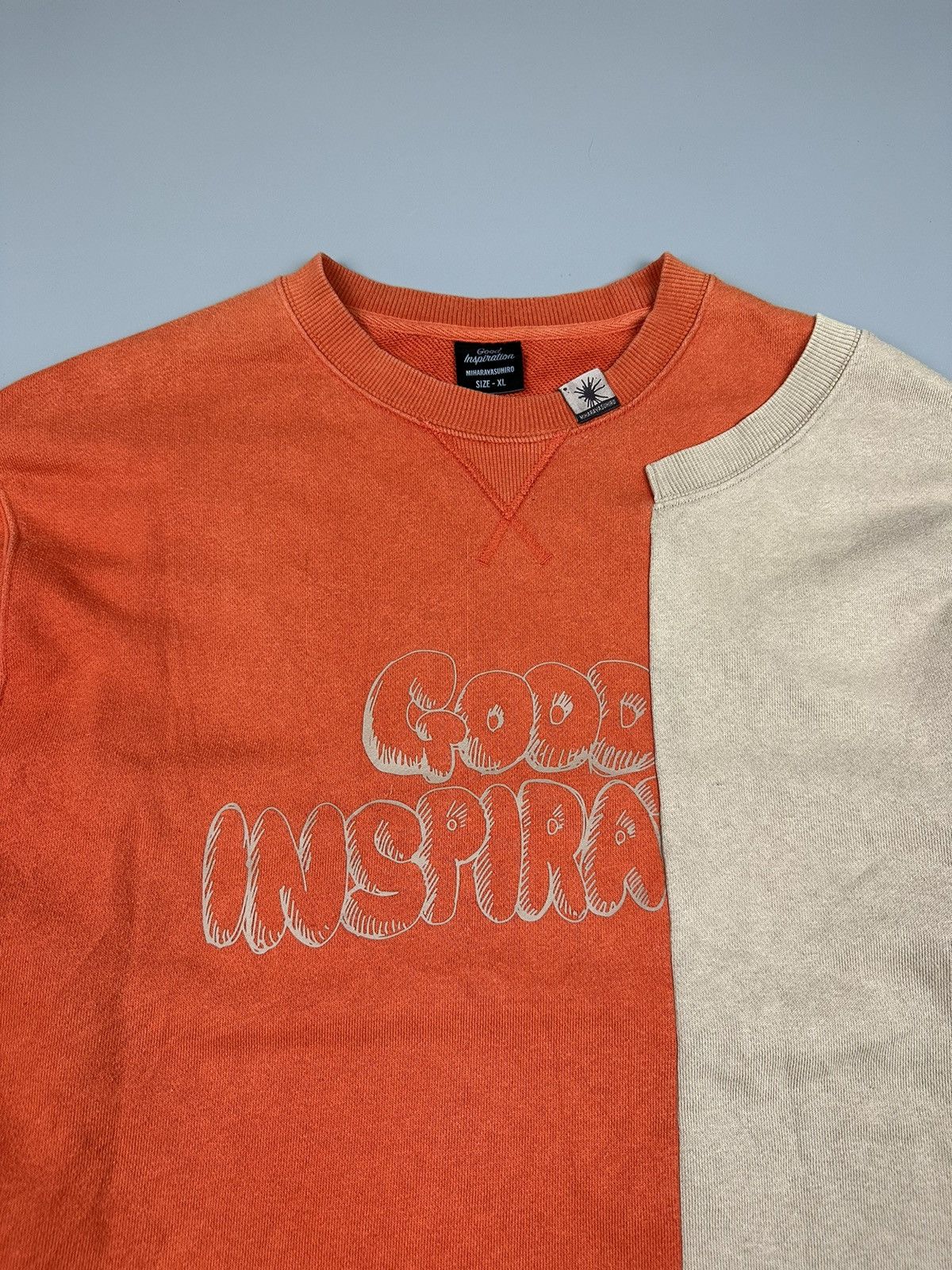 Japanese Brand × Maison MIHARA YASUHIRO Good Inspiration Miharayasuhiro GU 2 Cuts Sweatshirts Size US XL / EU 56 / 4 - 5 Thumbnail