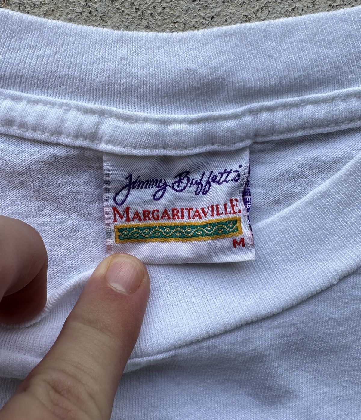 Vintage *VINTAGE* 1993 Jimmy Buffets Marg Ville Tee Size US M / EU 48-50 / 2 - 3 Thumbnail