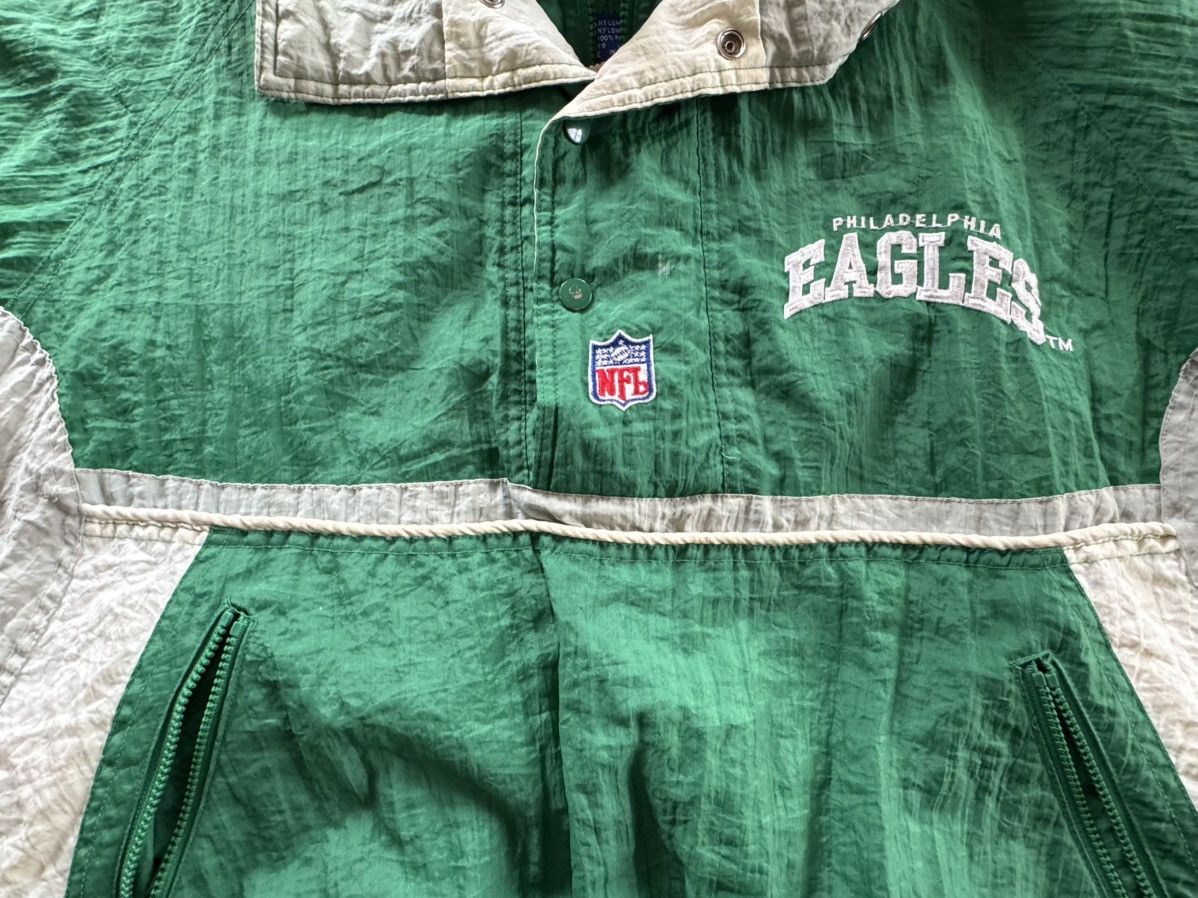 NFL × Vintage 90's Philadelphia Eagles Starter Kelly Green NFL Jacket Size US M / EU 48-50 / 2 - 8 Thumbnail