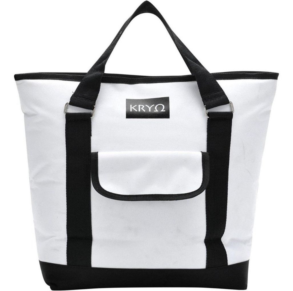 Other 2 KRYO 16x13x5" White Cooler Tote Bags Picnic Wine Lunch Size ONE SIZE - 9 Thumbnail