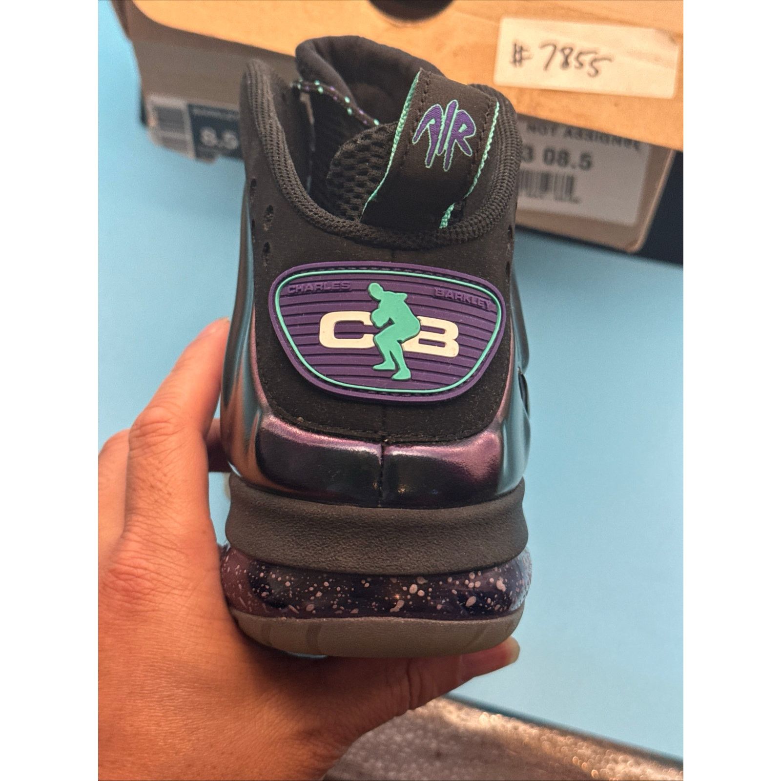 Nike Nike Barkley Posite Max 2013 Eggplant m8.5 w10 Size US 8 / EU 41 - 11 Thumbnail