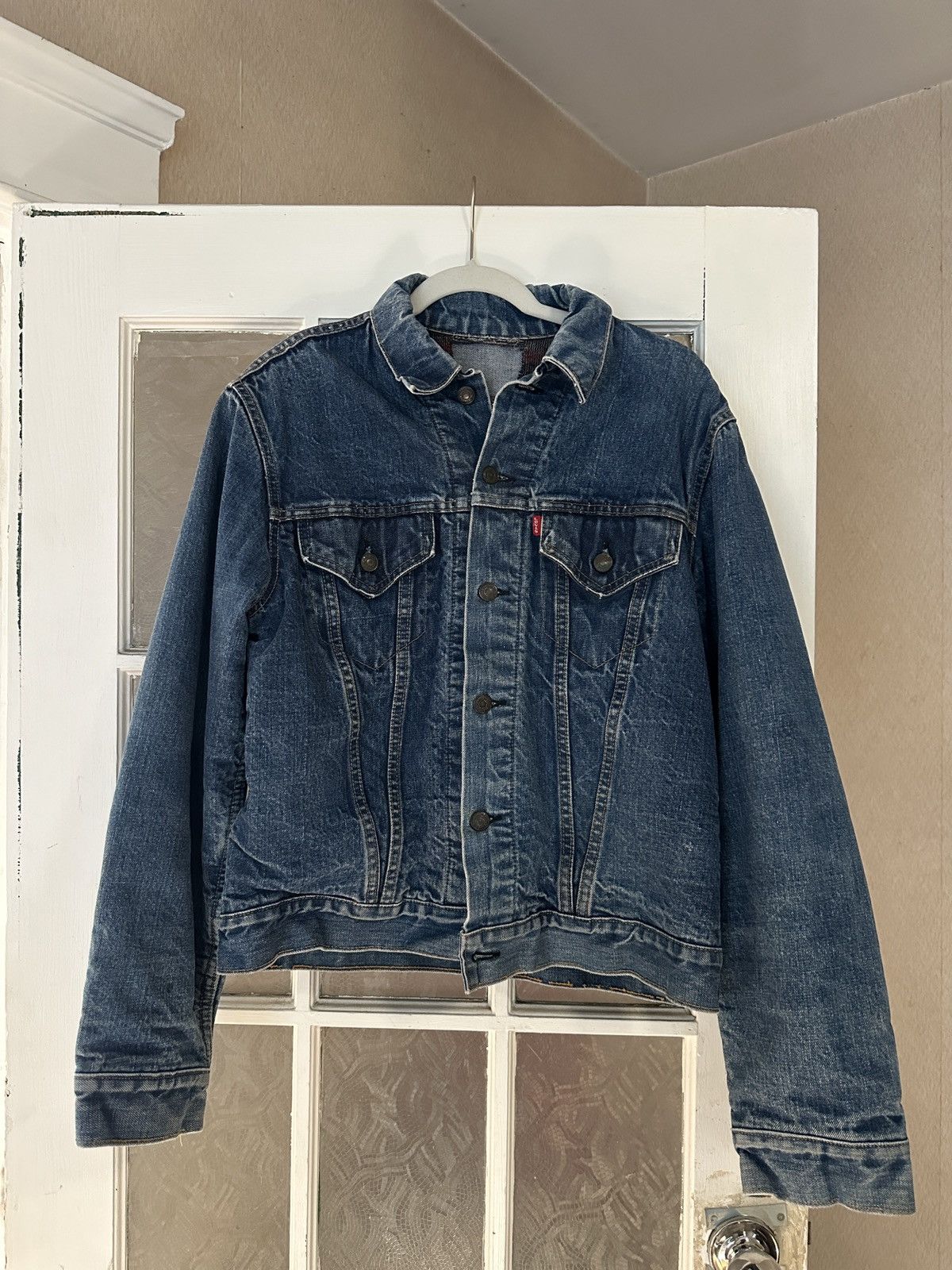 Levi's Vintage Clothing 1970s Levi’s Blanket Lined Denim Jacket Size US S / EU 44-46 / 1 - 1 Thumbnail