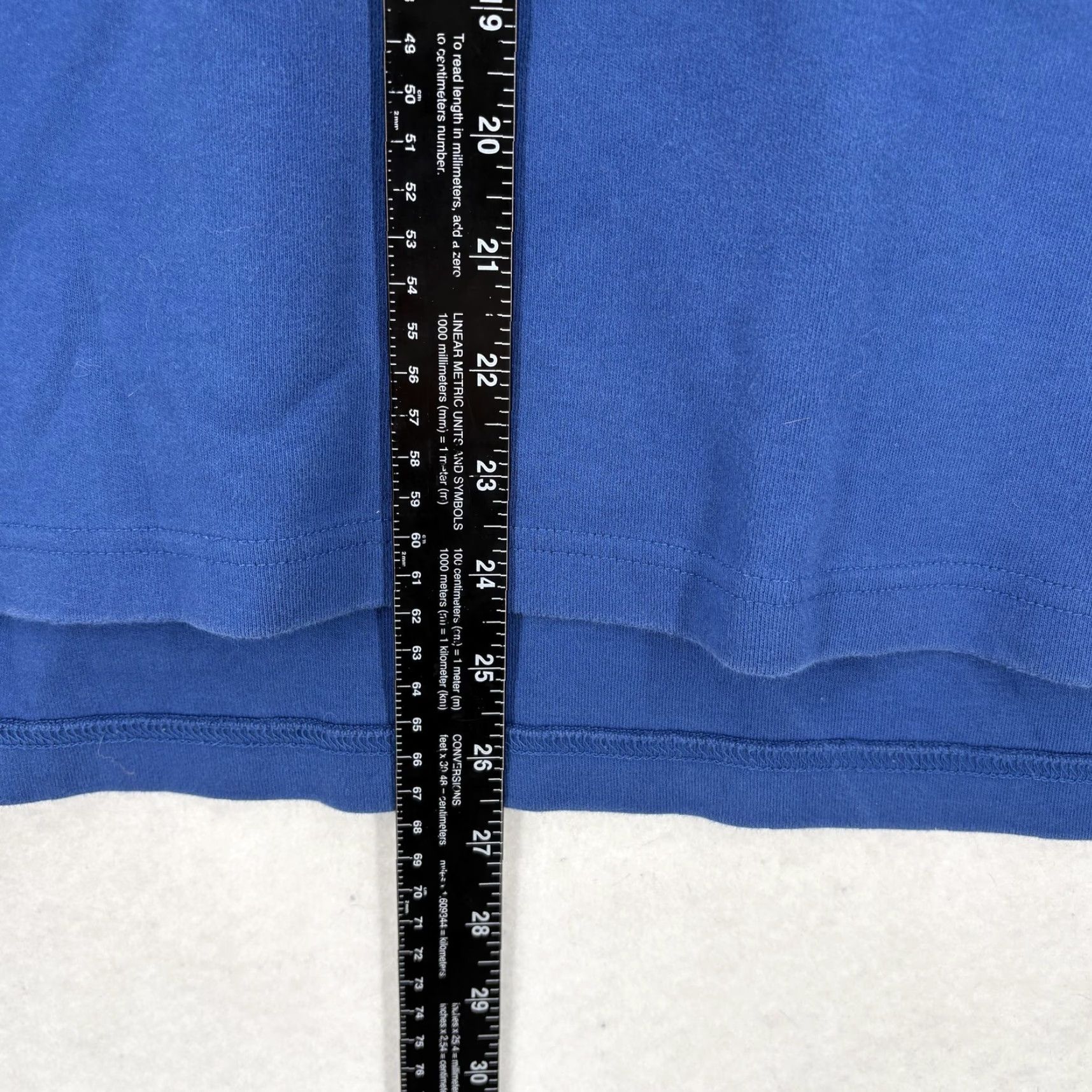 Lacoste VINTAGE Lacoste Mens XL Blue Quarter Zip Pullover 100% Cotton Croc Logo Pullover Shirt Sweatshirt Zip Knit Classic Size US XL / EU 56 / 4 - 6 Thumbnail