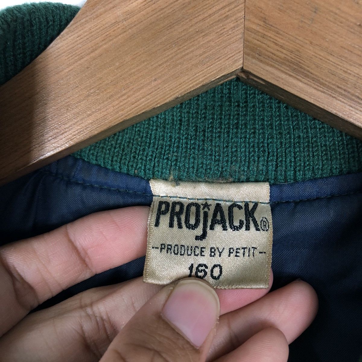Hysteric Glamour 🔥Vintage Bomber Jacket Projack Club Big Logo Cartoon Size US S / EU 44-46 / 1 - 18 Thumbnail