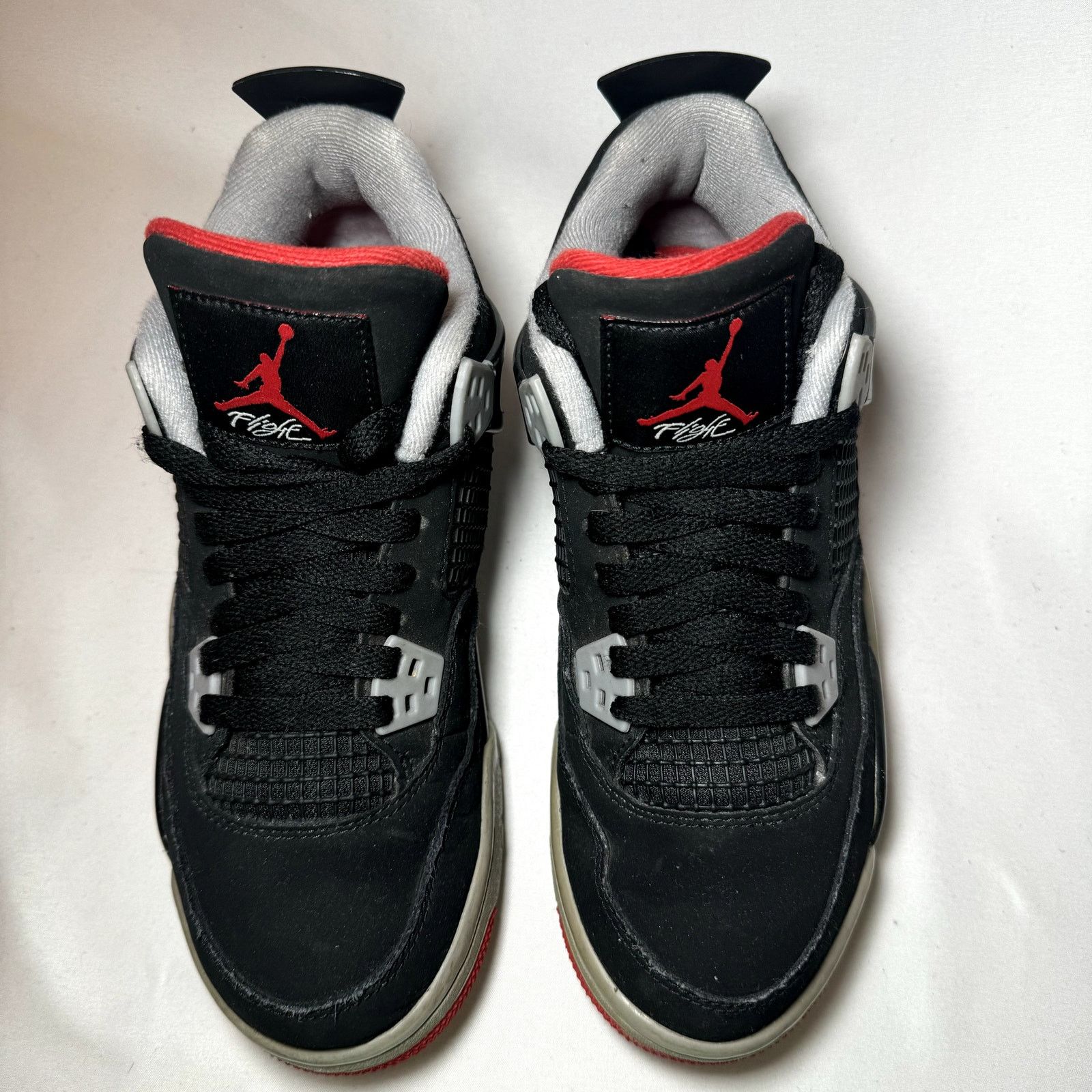 Jordan Brand × Nike Nike Air Jordan 4 Retro OG GS Bred 2019 Men's Shoes - Size 6 Size US 6 / EU 39 - 4 Thumbnail