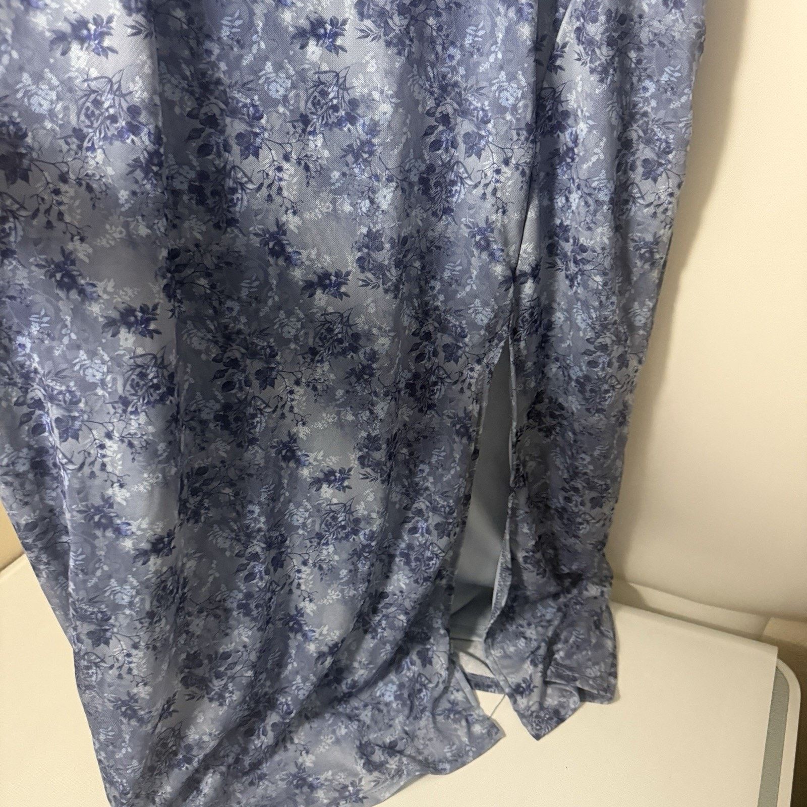 Other Y2K Slip Floral Mesh Lace Slit Whimsy Grunge Cottage Dress Size XXL / US 16-18 / IT 52-54 - 6 Thumbnail