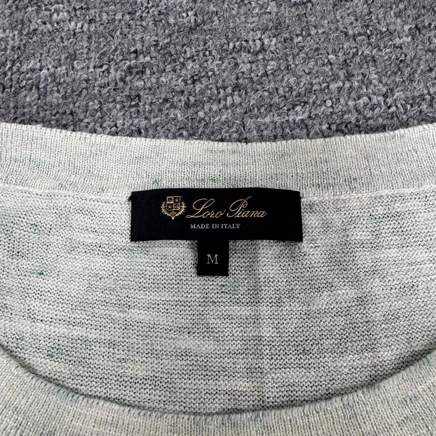 Loro Piana Loro Piana LP Linen Silk Minimalist Short Tee M 99New Size M / US 6-8 / IT 42-44 - 4 Thumbnail