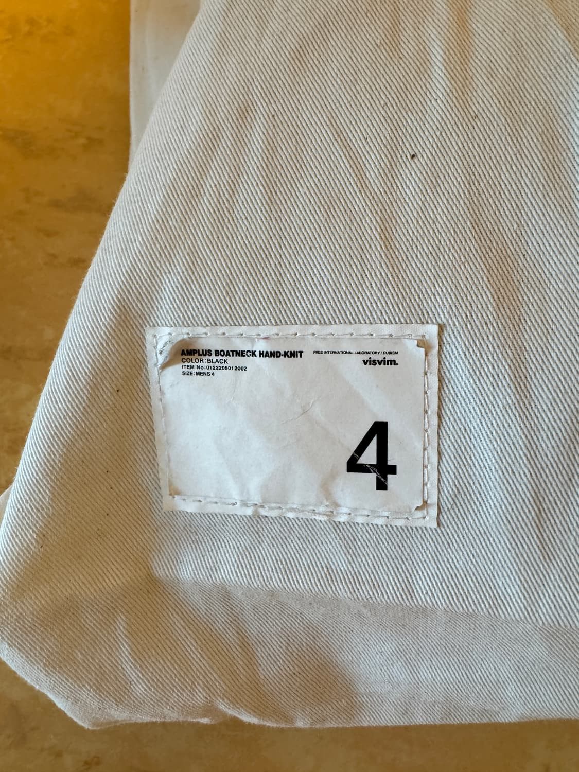 Visvim Visvim Amplus Boatneck Hand knit Sweater Size US XL / EU 56 / 4 - 4 Thumbnail