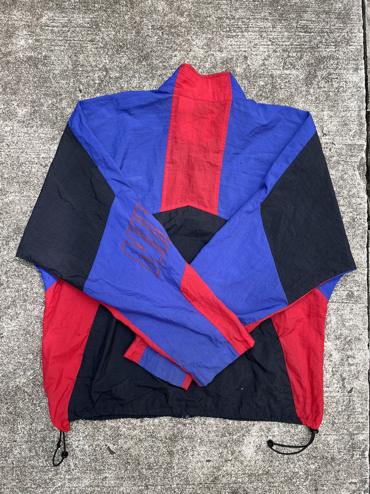 Nike × Vintage Crazy Vintage 90s Nike Windbreaker Size US L / EU 52-54 / 3 - 9 Thumbnail