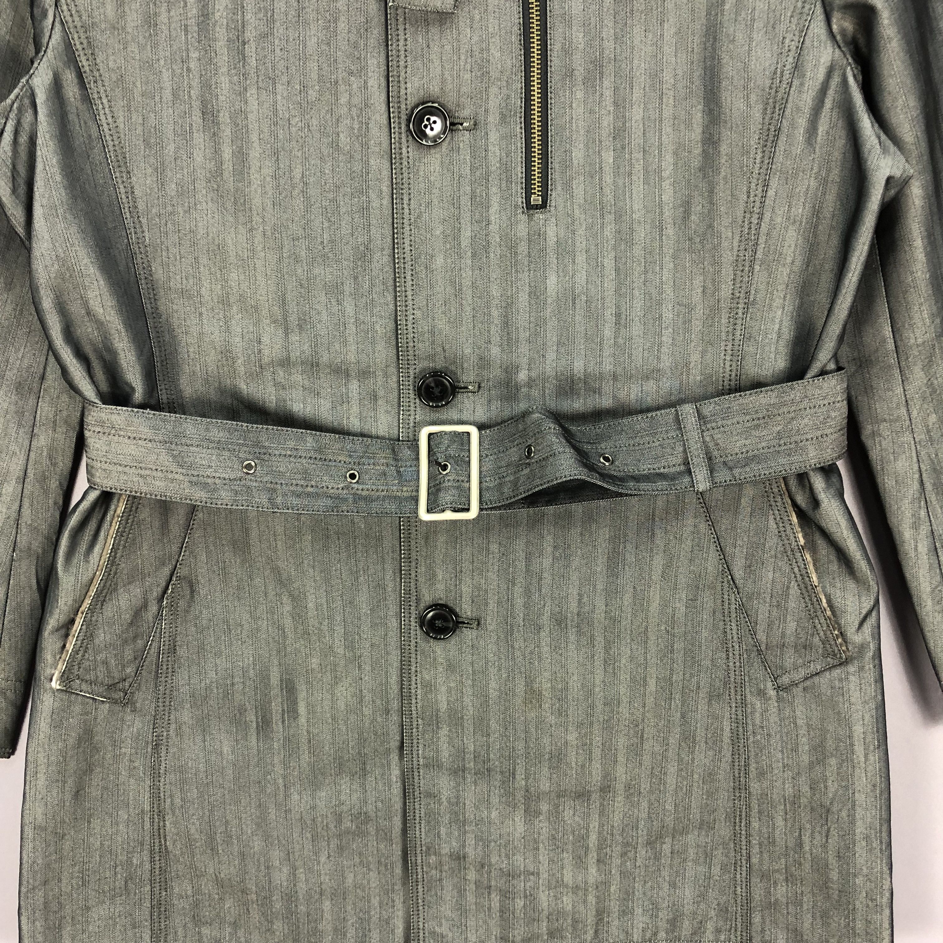 Matsuda Vintage Nicole Club Trench Jacket Matsuda Long Coat Jacket Size M / US 6-8 / IT 42-44 - 7 Thumbnail