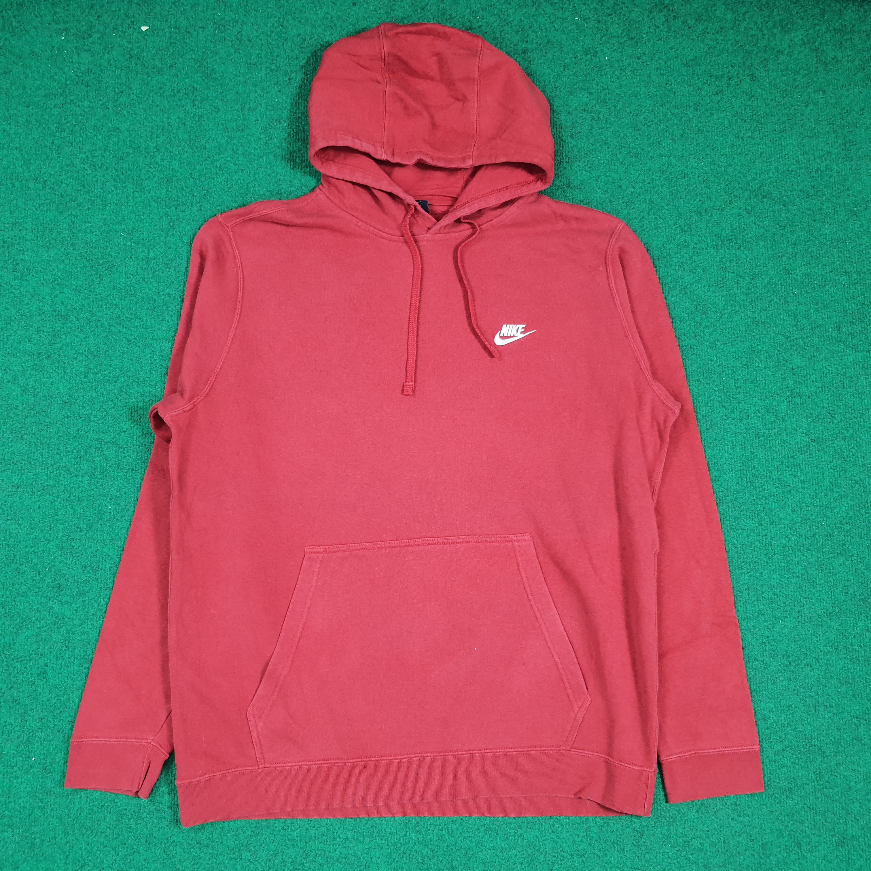 Nike Vintage Nike Embroidery Swoosh Hoodie C281N16 Size US L / EU 52-54 / 3 - 1 Thumbnail