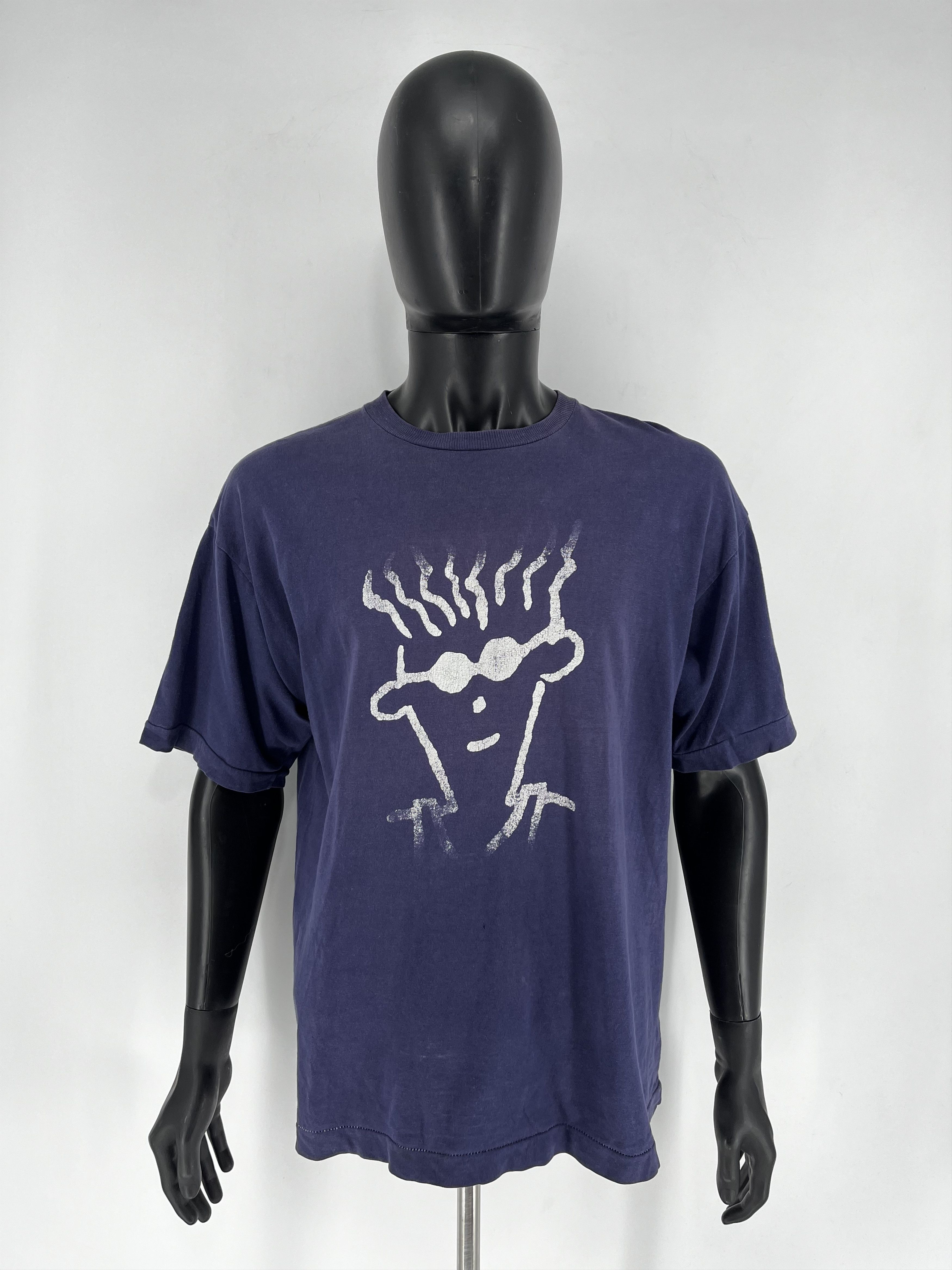Cartoon Network Movie cartoon Fido Dido Logo big Face vtg Vintage Size US L / EU 52-54 / 3 - 3 Thumbnail