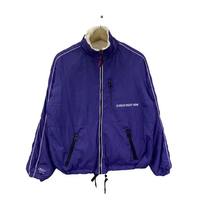 Bershka Vtg 90’ BERSHKA EVOLVE RIGHT Now Sherpa Fleece Jacket Size US L / EU 52-54 / 3 - 5 Thumbnail