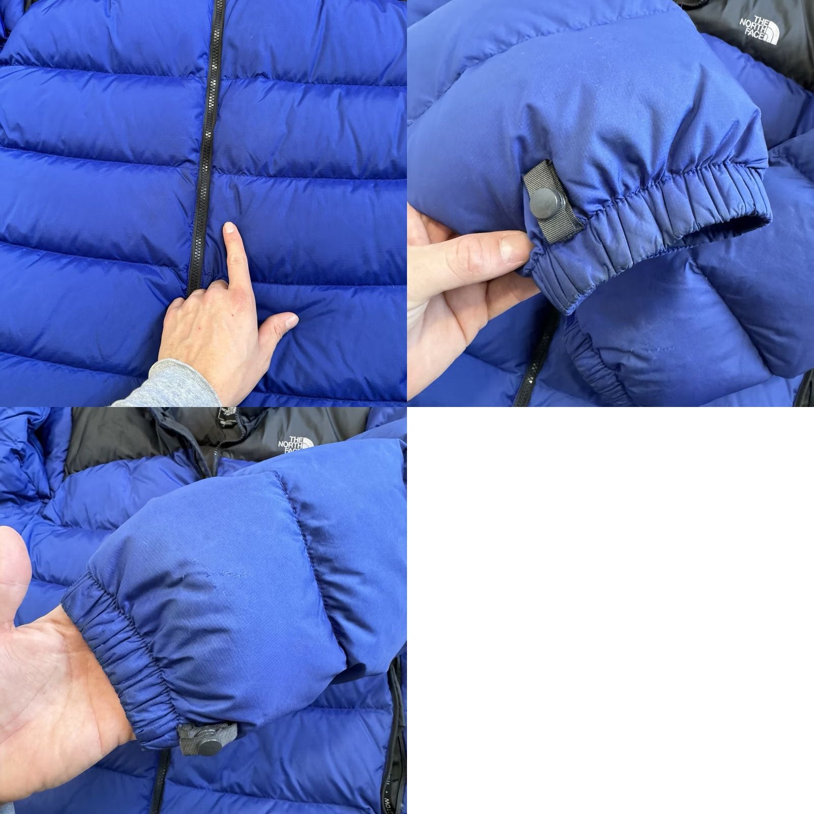 The North Face North Face Nuptse Puffer Jacket Mens XXL 2X Blue Black Winter Goose Down Coat Size US XXL / EU 58 / 5 - 8 Thumbnail