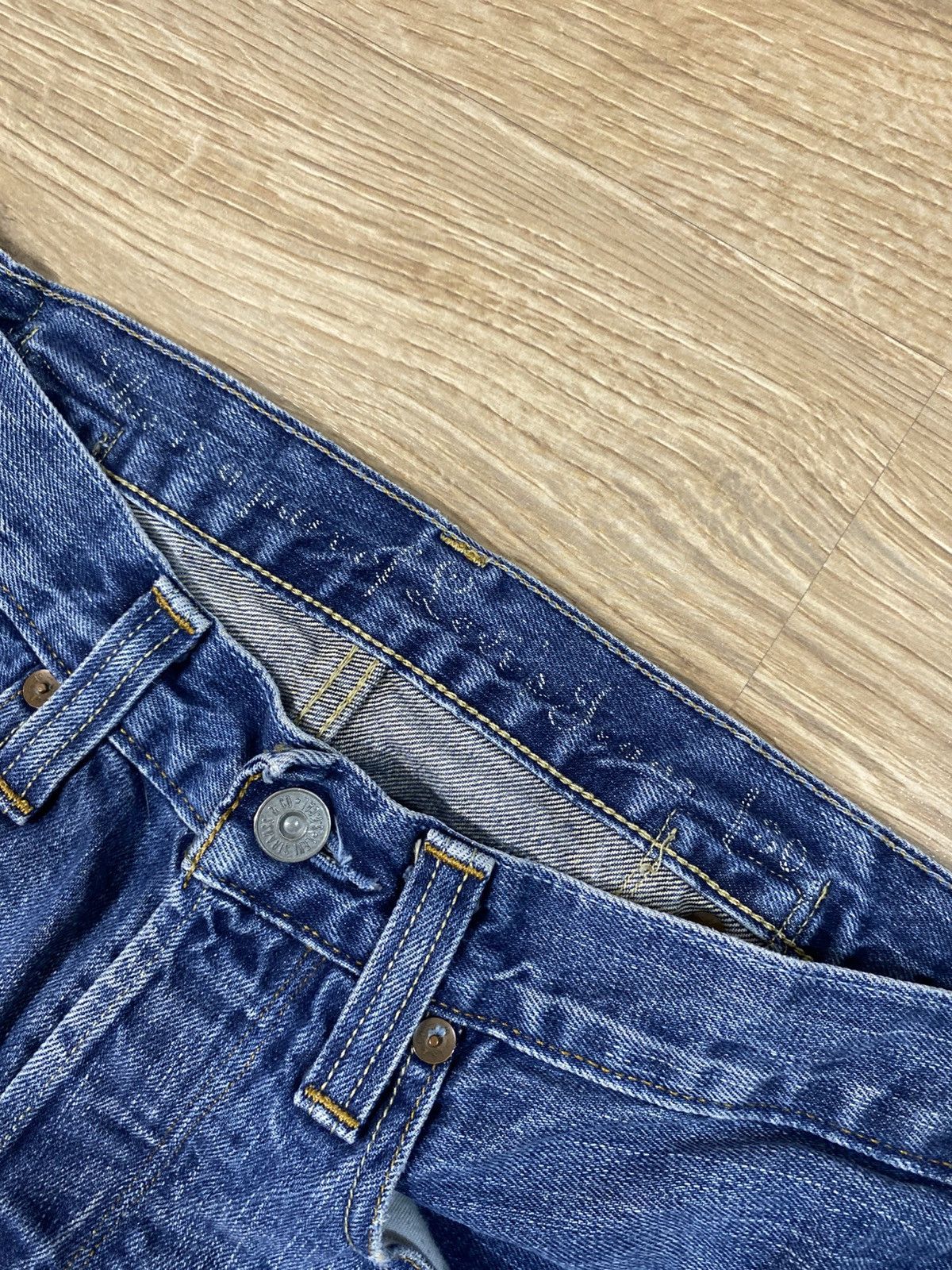 Japanese Brand × Levi's × Vintage Vintage Red Collection Levi’s Wide Straight Denim Jeans Size US 30 / EU 46 - 4 Thumbnail