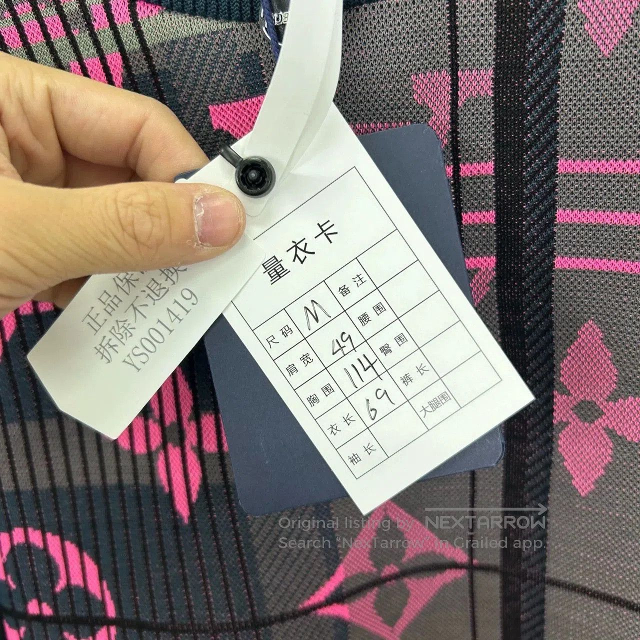 Louis Vuitton lv pink printed sweatshirt size m. Size M / US 6-8 / IT 42-44 - 5 Thumbnail