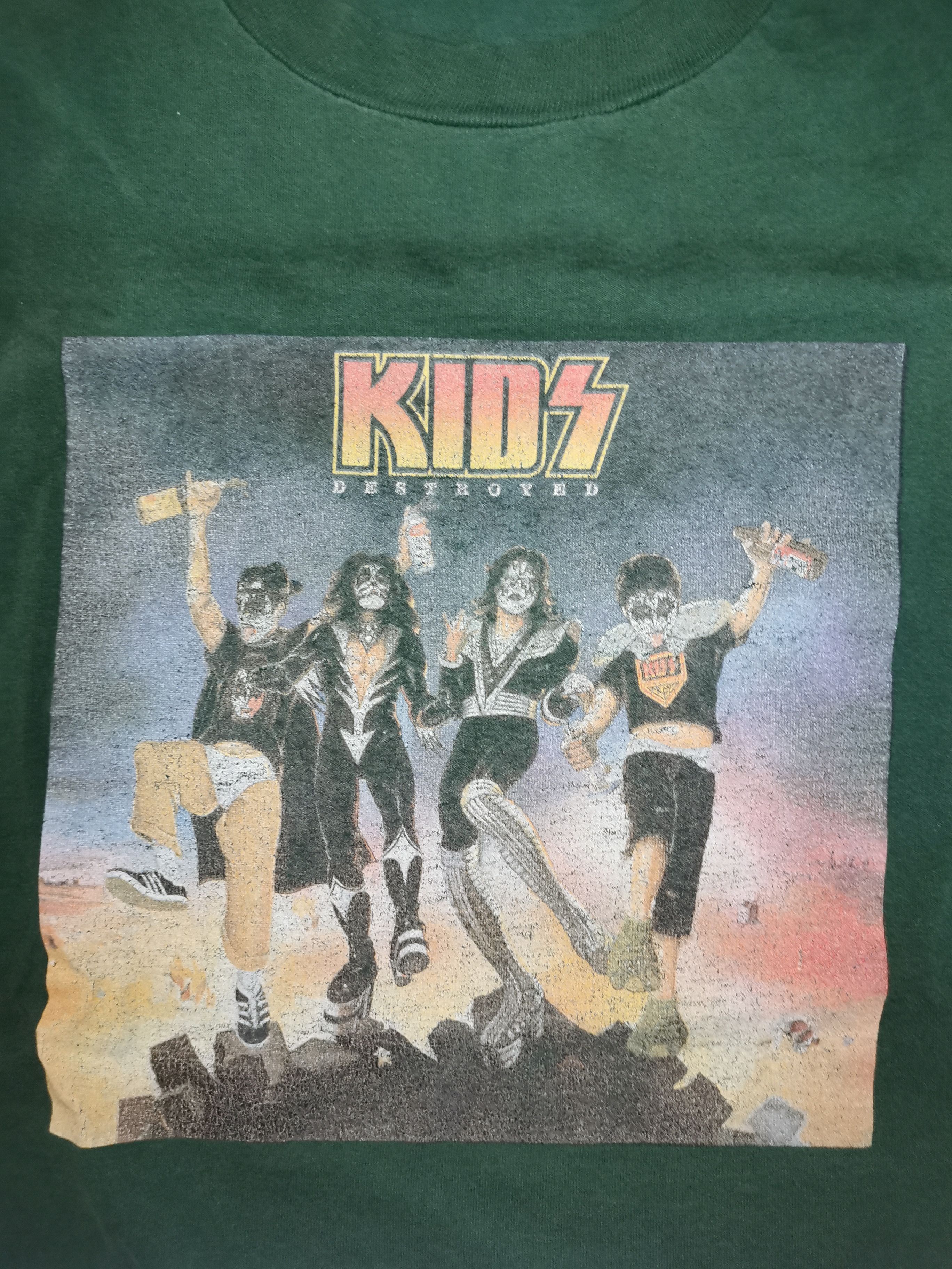 FUCT Vintage rare fuct kids destroyed/kiss shirt/tee/t shirt Size US XL / EU 56 / 4 - 2 Thumbnail