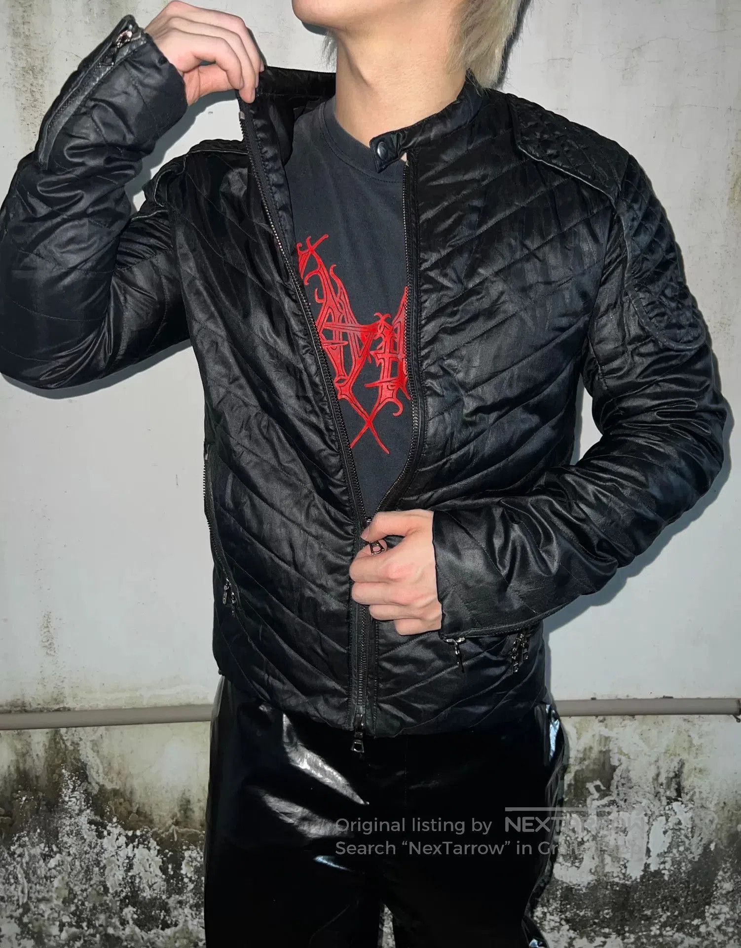 Vintage Vintage 80s Racking Quilted Down Jacket. Size US M / EU 48-50 / 2 - 6 Thumbnail