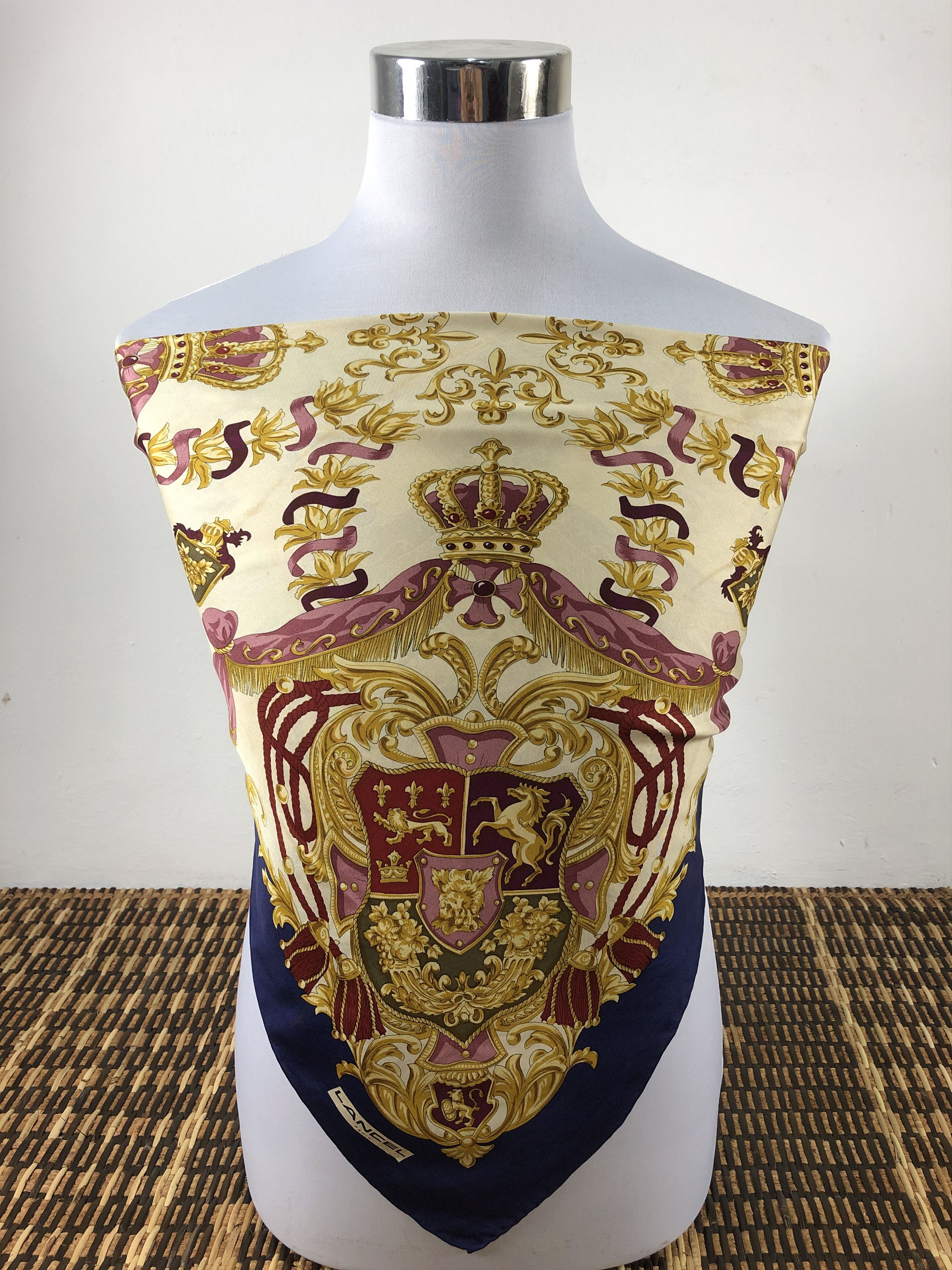 Lancel Lancel Silk Scarf Size ONE SIZE - 2 Thumbnail