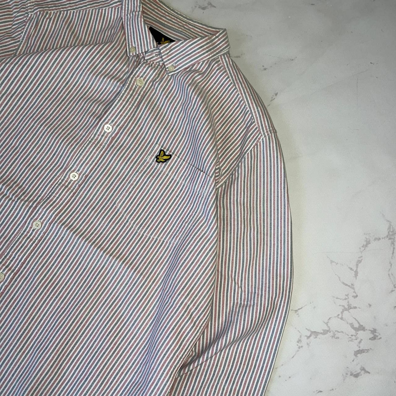 Lyle & Scott Lyle & Scott Striped Slim Fit Oxford Shirts Button Up Sz XL Size US XL / EU 56 / 4 - 4 Thumbnail