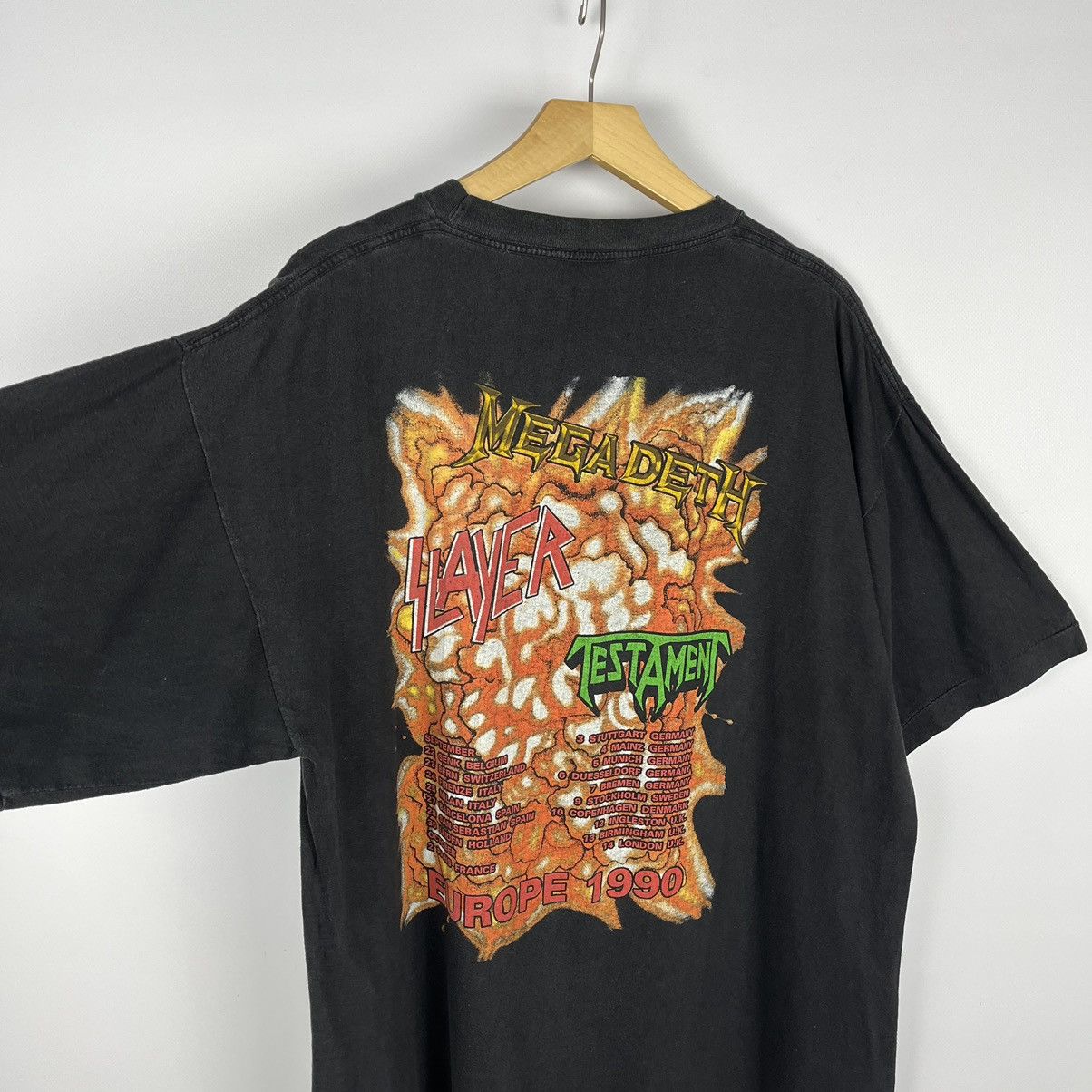 Band Tees × Vintage Vintage Clash of the Titans rare tour rock band tee 1992 Size US XL / EU 56 / 4 - 10 Thumbnail