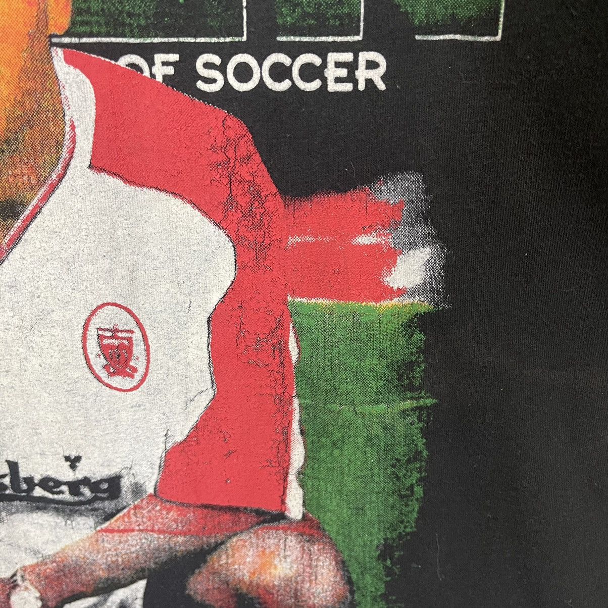 Vintage Vintage Micheal Owen Big Logo Tee Size US S / EU 44-46 / 1 - 7 Thumbnail