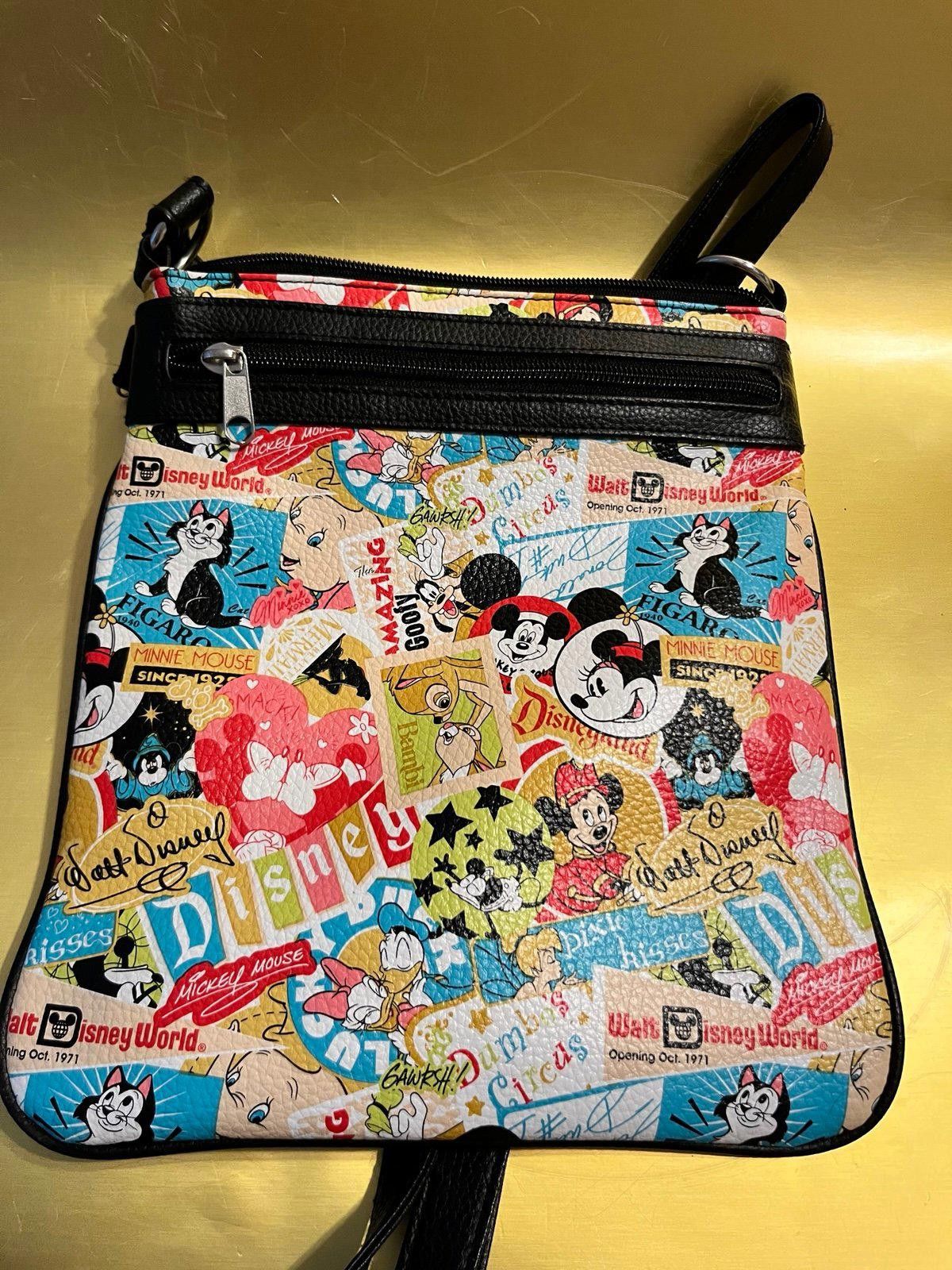 Disney Disney Vintage Style Crossbody Bag Classic Characters Print Size ONE SIZE - 4 Thumbnail