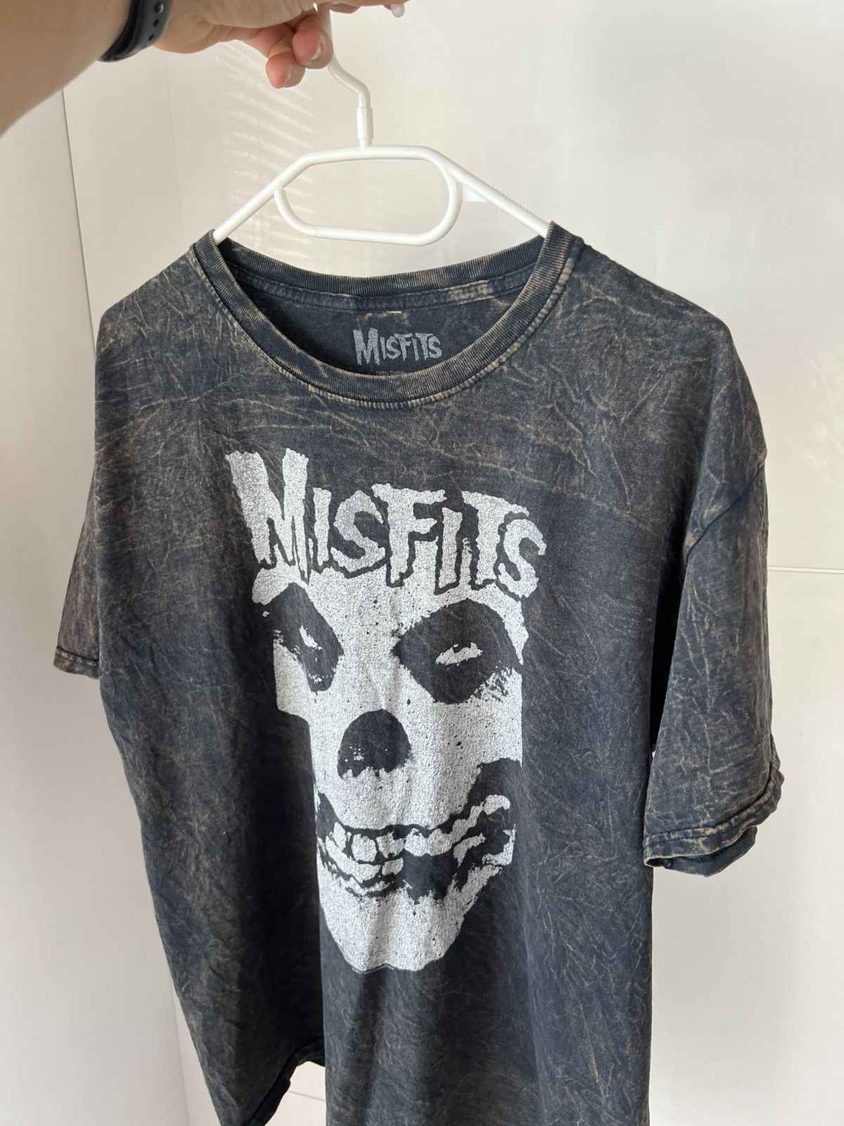 Misfits Abstract Pattern Misfits Big Logo Vintage Merch Tee Size US L / EU 52-54 / 3 - 1 Thumbnail