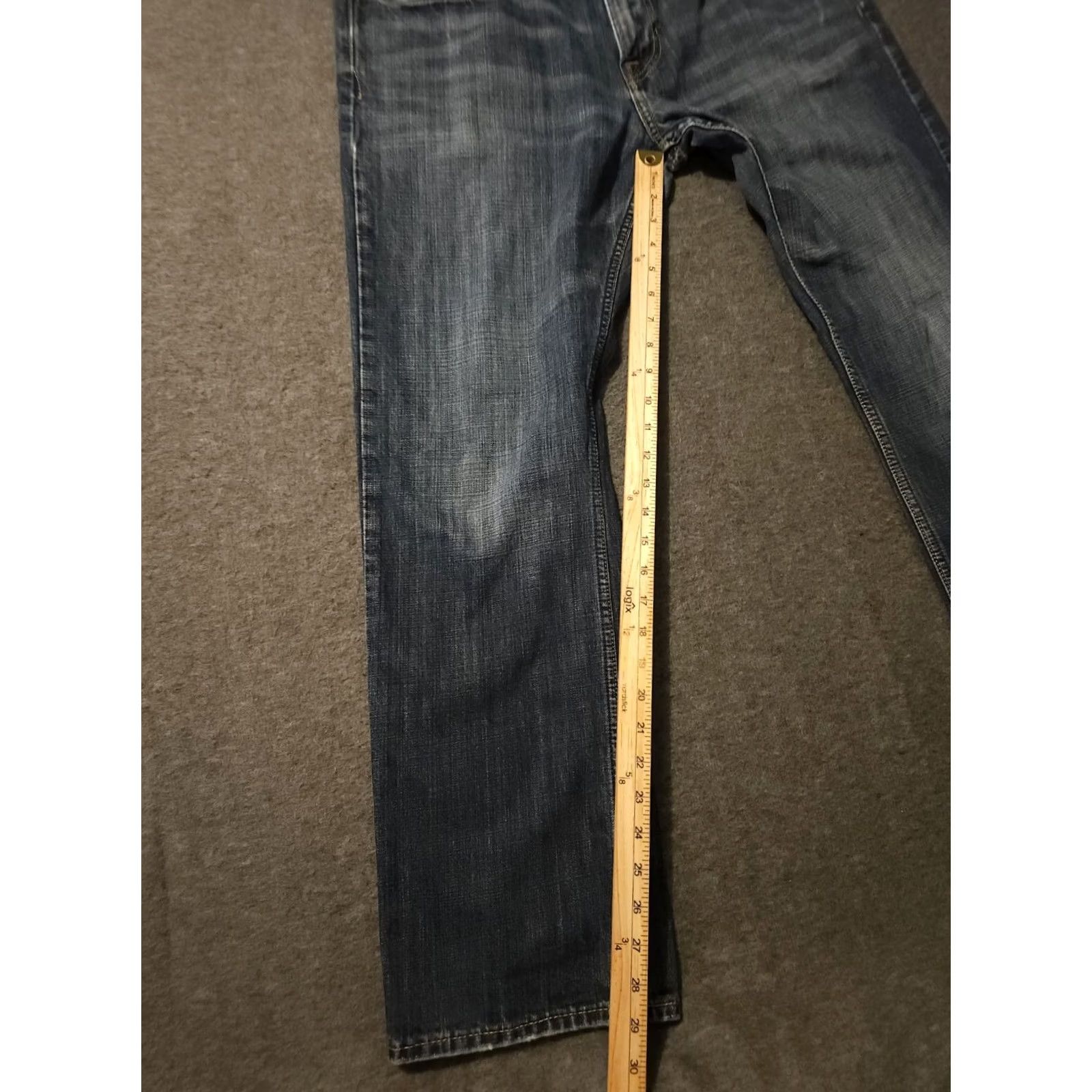 American Eagle Outfitters American Eagle Outfitters Jeans Men 36x32 Mid Rise Straight Denim Blue Cotton Pocketed Regular 29 Inseam Preppy City Mens Size US 36 / EU 52 - 5 Thumbnail