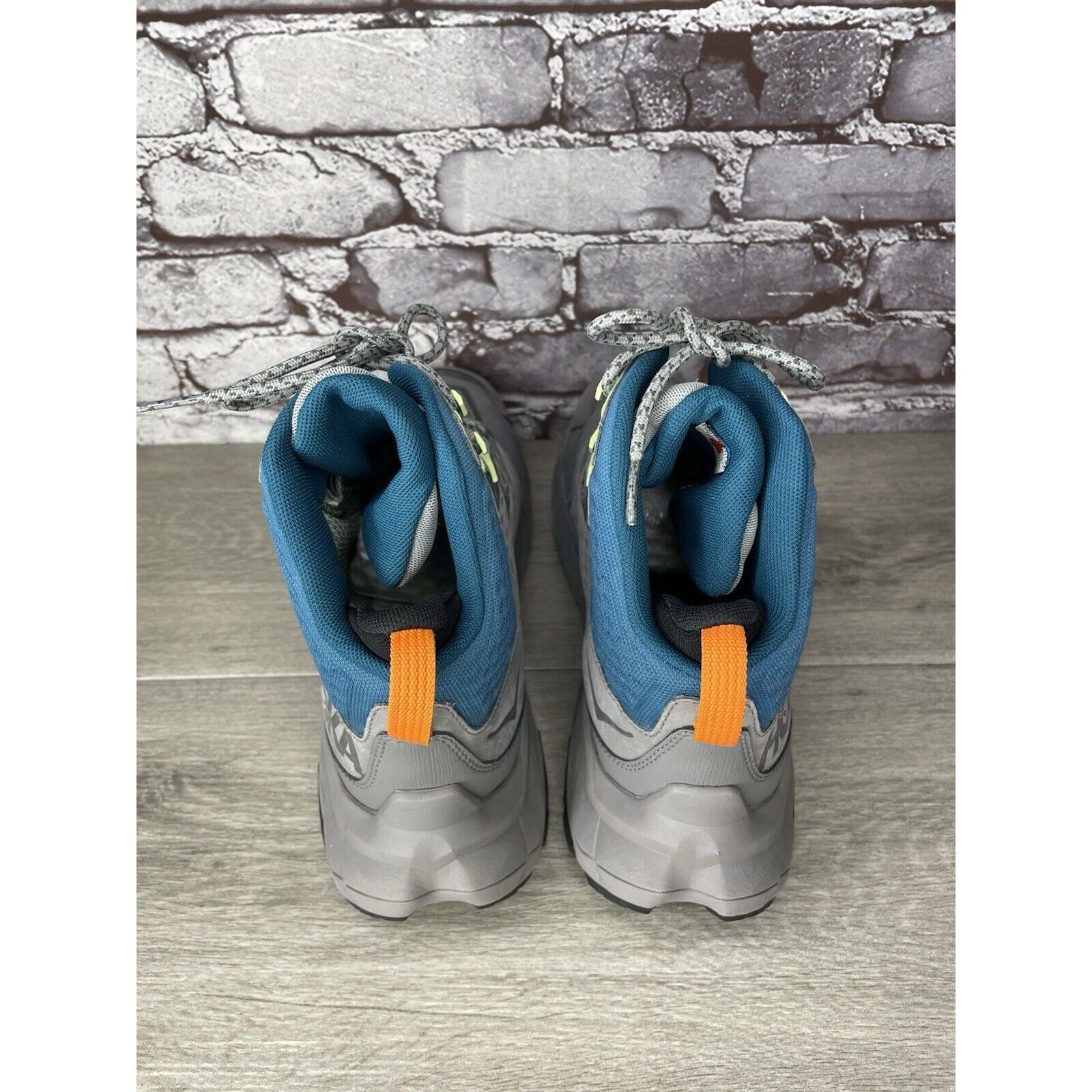 Hoka Hoka One One Anacapa Mid GTX Gray Blue Hiking Boots 1122018- Size US 11.5 / EU 44-45 - 10 Thumbnail