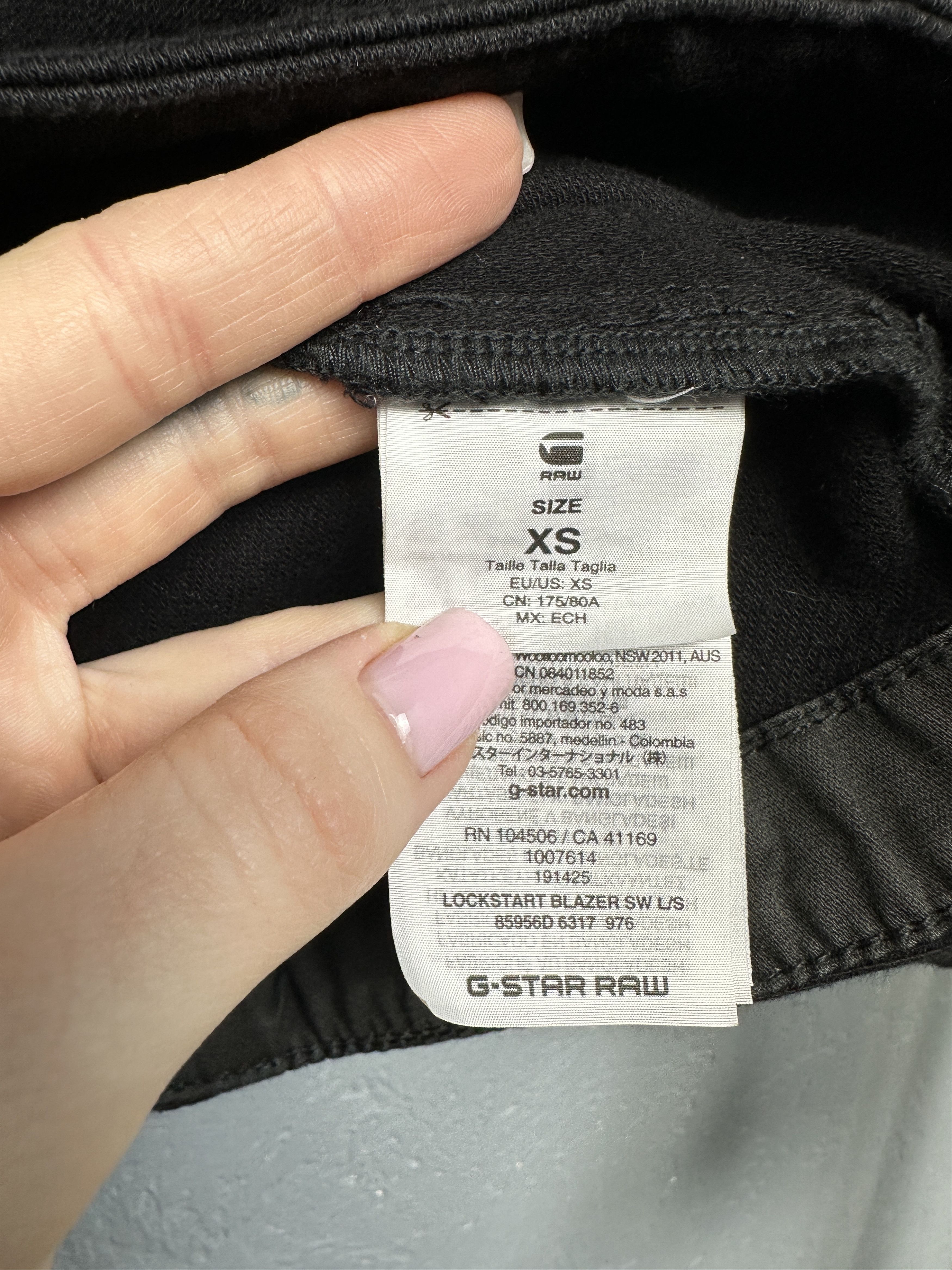 G-Star G Star Raw Mens Lockstart Blazer Jacket Size US XS / EU 42 / 0 - 4 Thumbnail