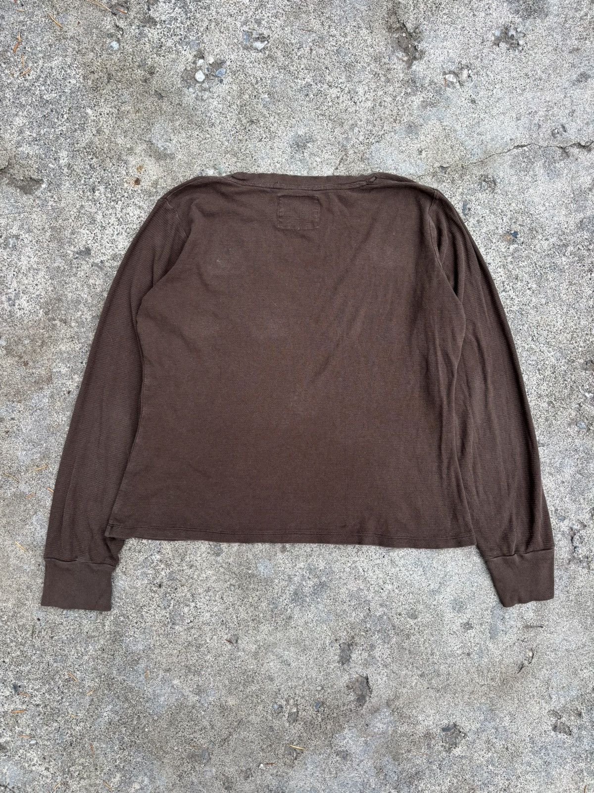 Vintage Cowgirl thermal graphic long sleeve top Size XL / US 12-14 / IT 48-50 - 3 Thumbnail