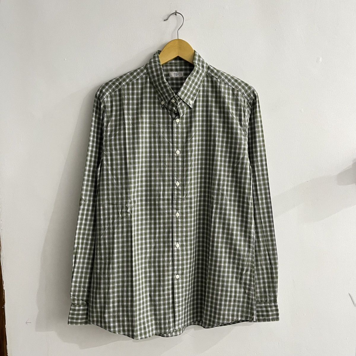 Issey Miyake Tngt - Plaid Longsleeve Button Up Size US XL / EU 56 / 4 - 1 Thumbnail