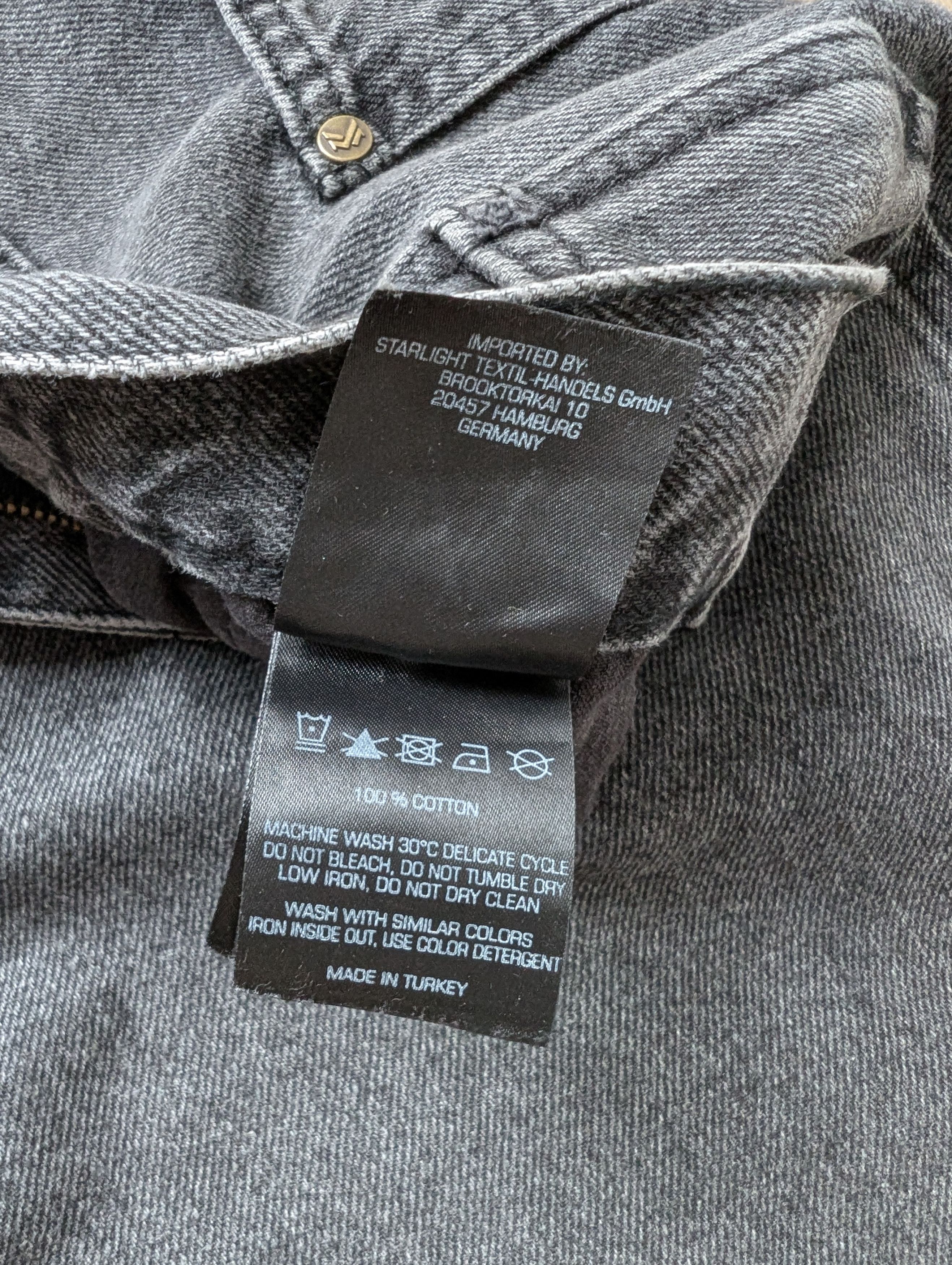 Karl Kani Karl Kani Gray Single Knee Jeans Hip Hop Pants Size L 34x32 Size US 34 / EU 50 - 8 Thumbnail